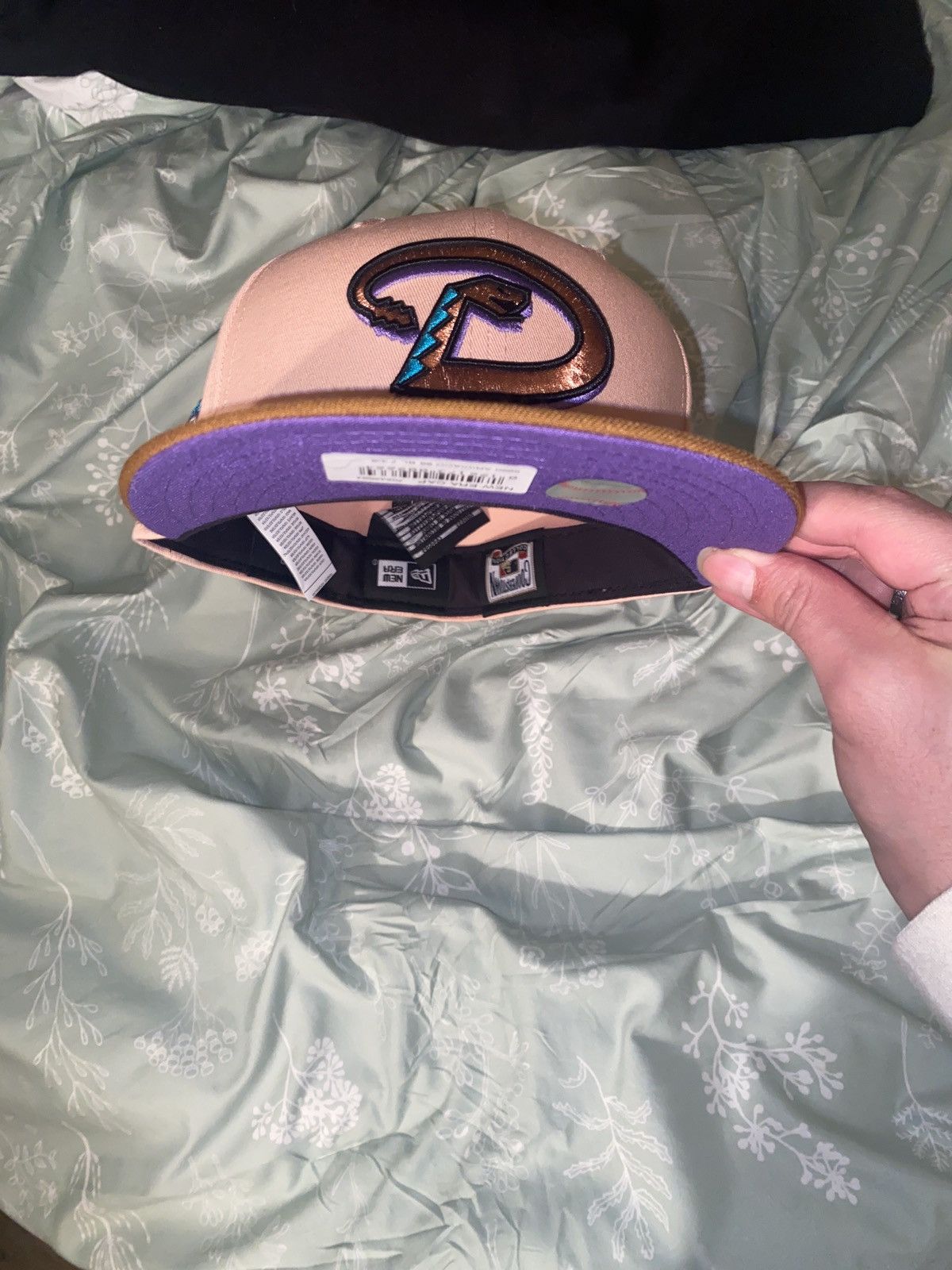 Hat Club × MLB × New Era Exclusive 2 tone Arizona dbacks copper fitted hat Size ONE SIZE - 2 Thumbnail