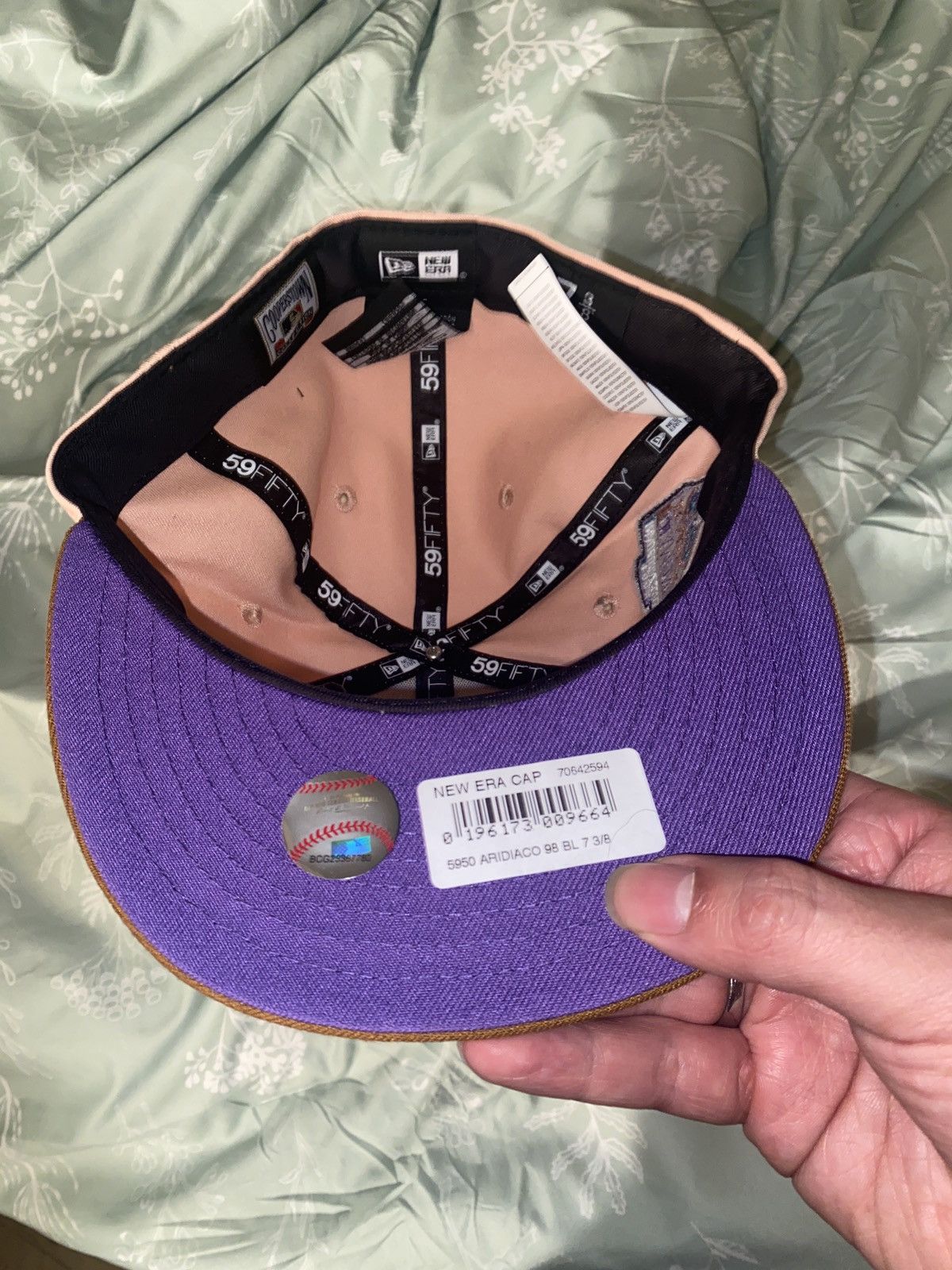 Hat Club × MLB × New Era Exclusive 2 tone Arizona dbacks copper fitted hat Size ONE SIZE - 3 Thumbnail