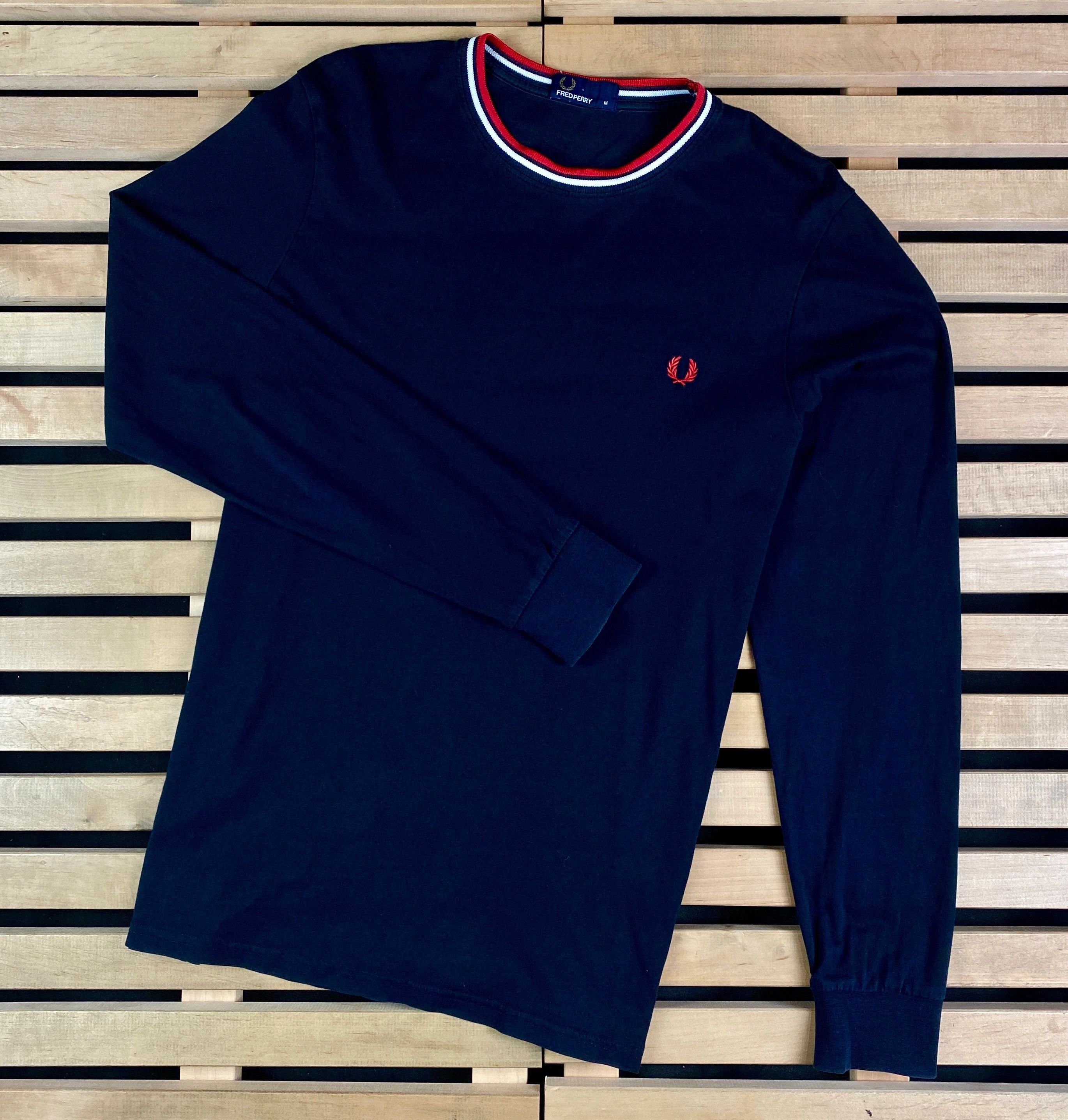 Fred Perry Men’s Long Sleeve Sweatshirt Fred Perry Size M Size US M / EU 48-50 / 2 - 1 Thumbnail