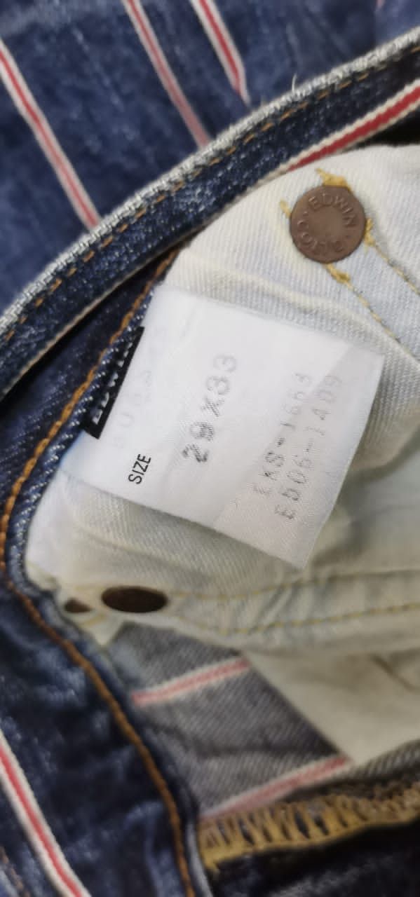 Edwin Japanese brand Edwin selvedge jean denim Size US 29 - 6 Thumbnail