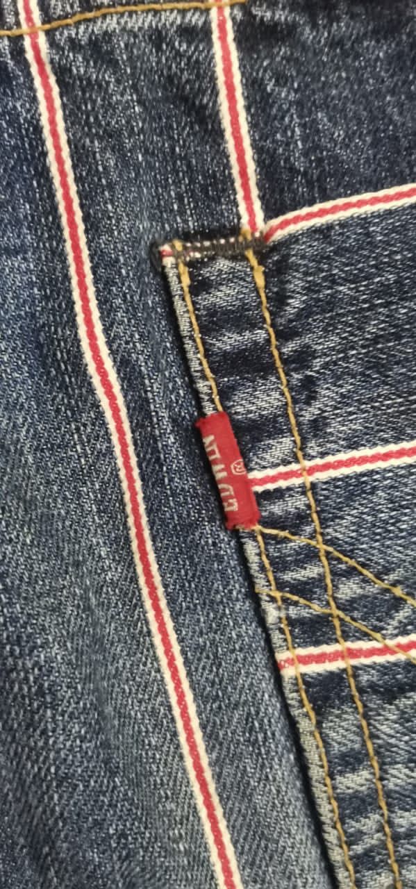 Edwin Japanese brand Edwin selvedge jean denim Size US 29 - 5 Thumbnail