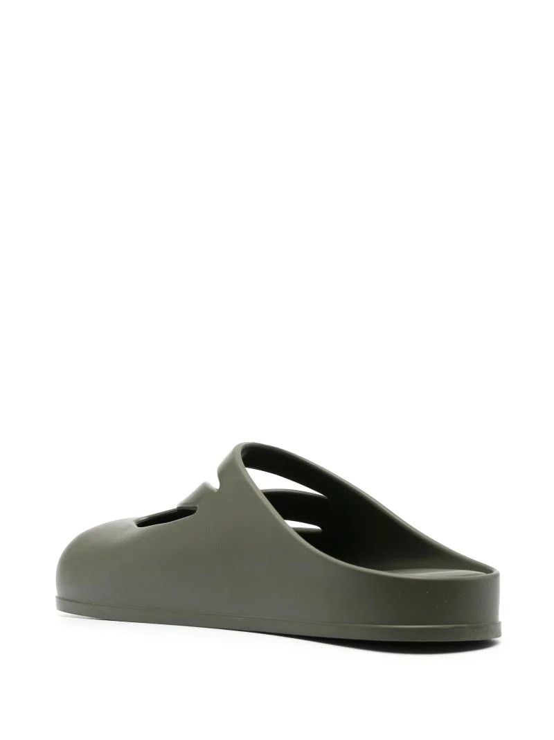 Green Gimon Cut-Out Detail Slides