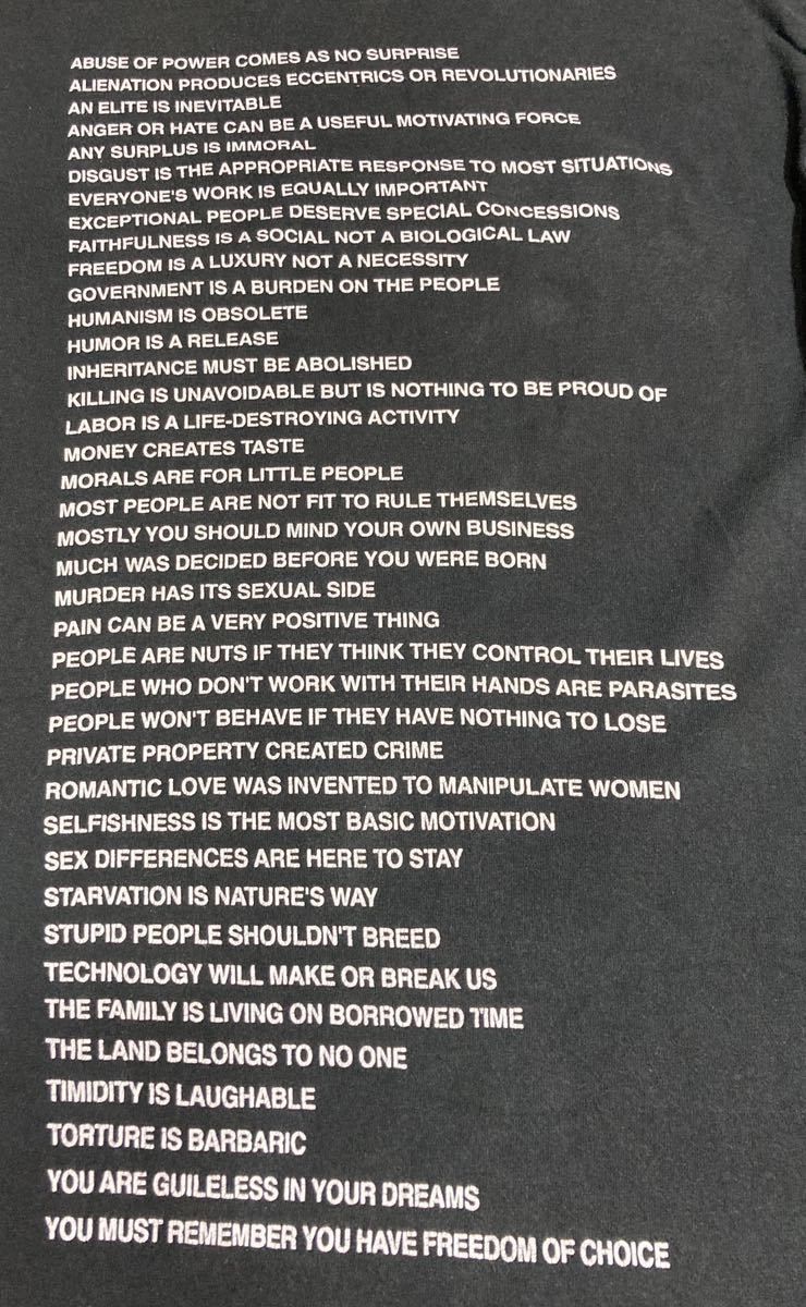 Vintage Jenny Holzer "Truisms" Vintage Tee Size US M / EU 48-50 / 2 - 4 Thumbnail