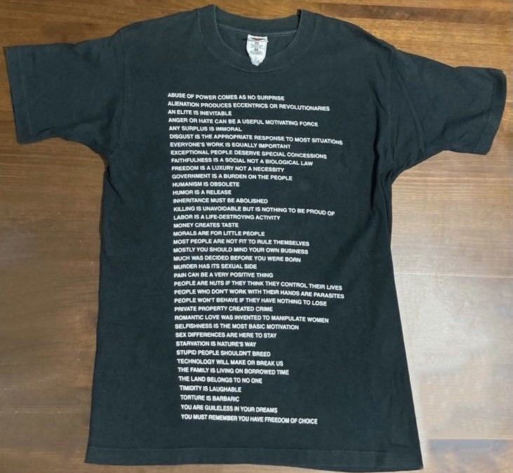 Vintage Jenny Holzer "Truisms" Vintage Tee Size US M / EU 48-50 / 2 - 2 Thumbnail