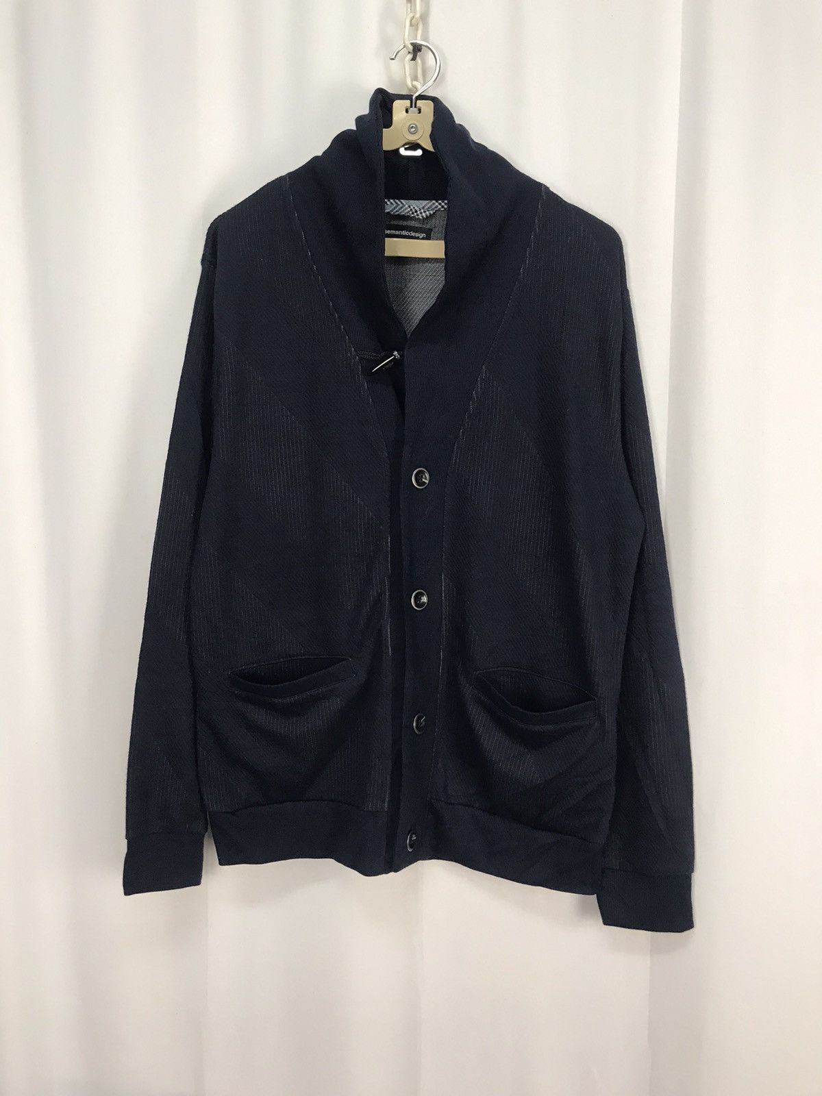 Japanese Brand × semanticdesign Semantic design cardigan sweater Size US M / EU 48-50 / 2 - 6 Thumbnail