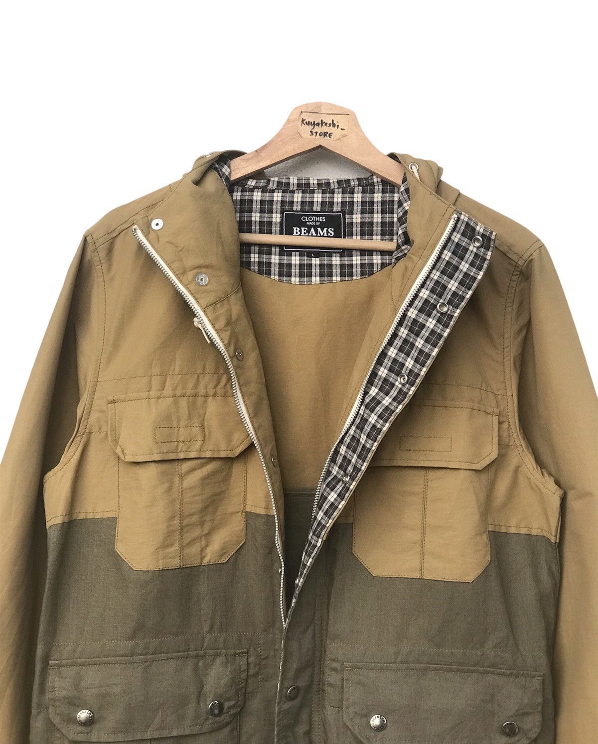 Beams Plus × Japanese Brand Light Jacket Hoodie Beams Size US M / EU 48-50 / 2 - 4 Thumbnail