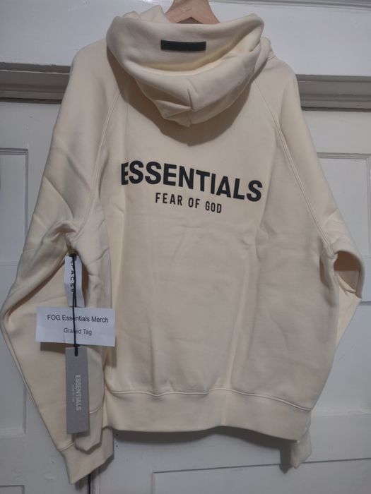 Fog essentials best sale hoodie buttercream