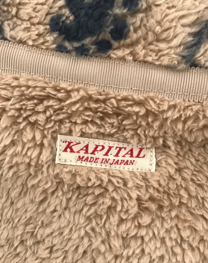 Kapital × Kapital Kountry KAPITAL Damask pattern fleece ZIP UP (Virgin Maria) Size US S / EU 44-46 / 1 - 11 Thumbnail