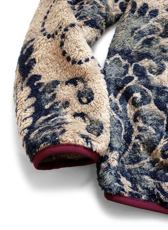 Kapital × Kapital Kountry KAPITAL Damask pattern fleece ZIP UP (Virgin Maria) Size US S / EU 44-46 / 1 - 4 Thumbnail