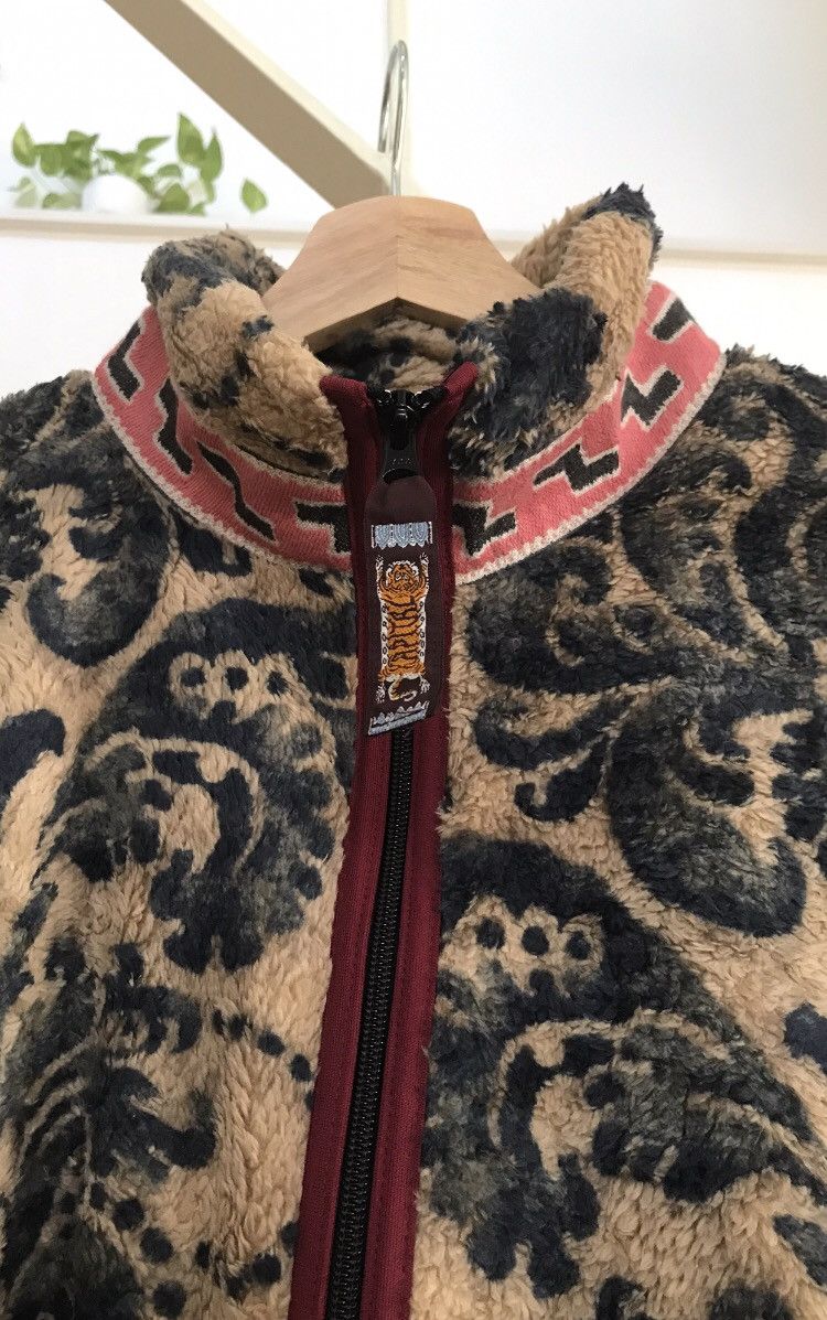 Kapital × Kapital Kountry KAPITAL Damask pattern fleece ZIP UP (Virgin Maria) Size US S / EU 44-46 / 1 - 9 Thumbnail