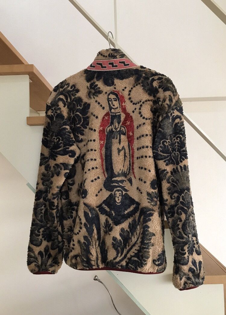 Kapital × Kapital Kountry KAPITAL Damask pattern fleece ZIP UP (Virgin Maria) Size US S / EU 44-46 / 1 - 7 Thumbnail