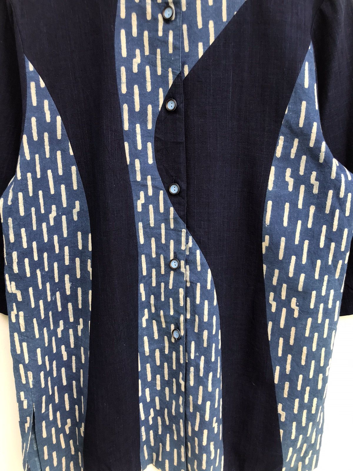 Handmade × Indigo × Japanese Brand Vintage Japanese Handmade Indigo Light Jacket Kapital Style Size US M / EU 48-50 / 2 - 3 Thumbnail
