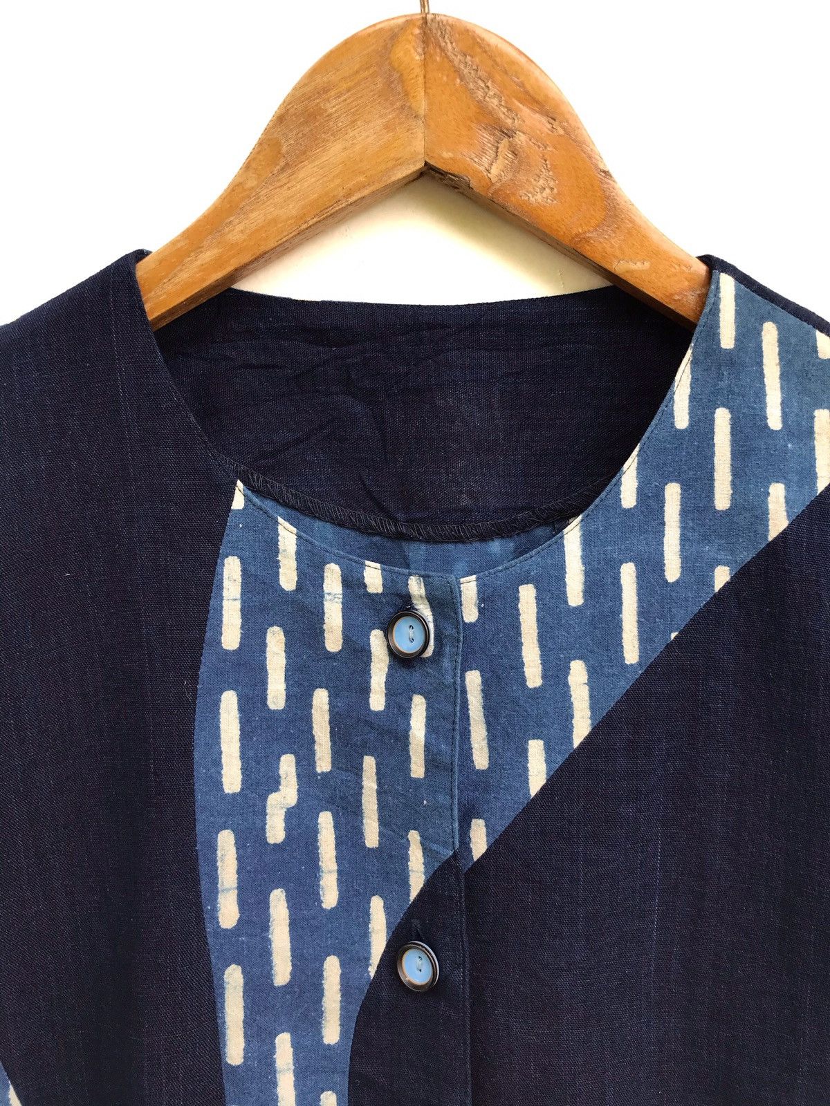 Handmade × Indigo × Japanese Brand Vintage Japanese Handmade Indigo Light Jacket Kapital Style Size US M / EU 48-50 / 2 - 4 Thumbnail