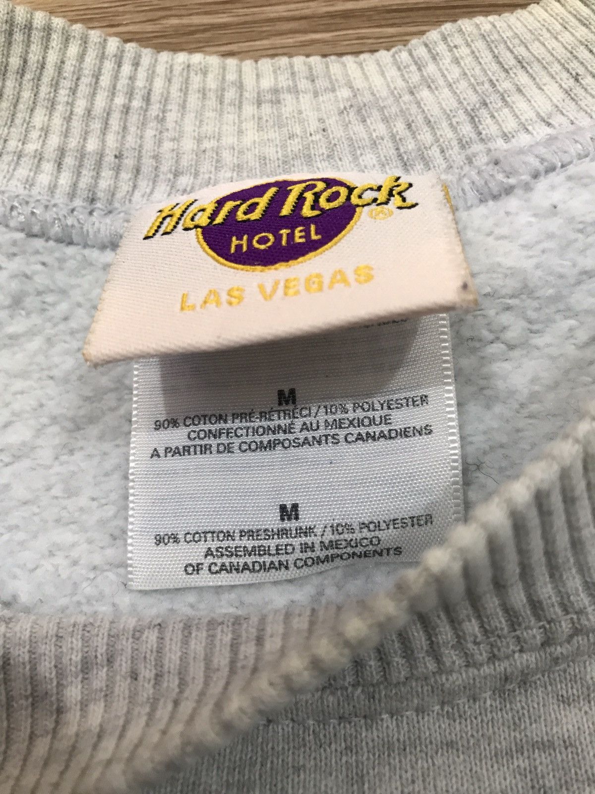 Hard Rock Cafe × Vintage Vintage Hard Rock Hotel Las Vegas Embroidery Logo Sweatshirt Size US M / EU 48-50 / 2 - 5 Thumbnail