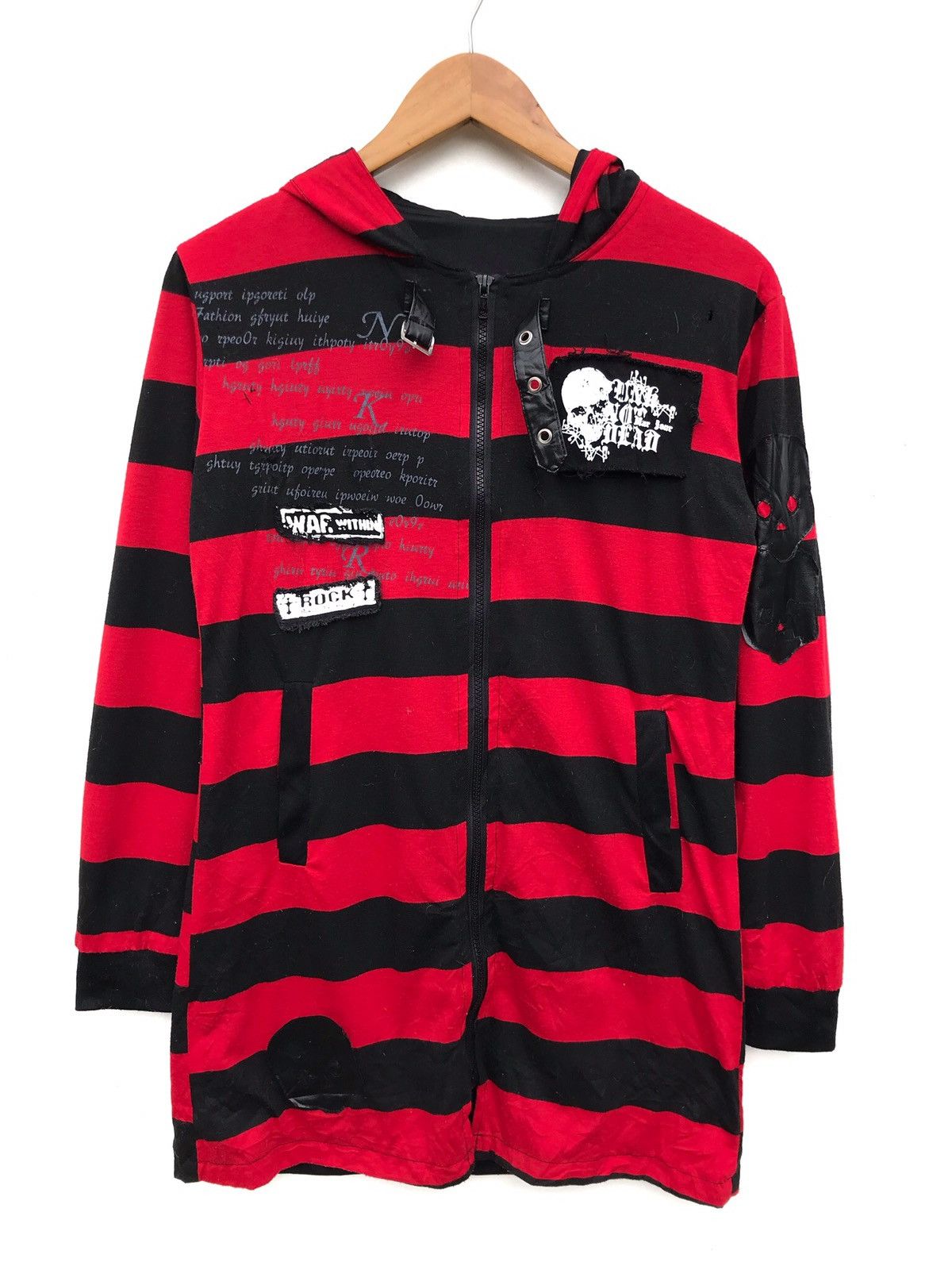 image of Drug Honey Seditionaries Hoodie Sweatshirt in Red, Men's (Size Small)