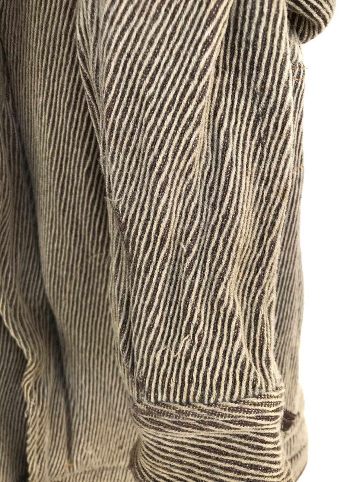 atmos Atmos Wool Stripes Workers Zipper Jacket Size US S / EU 44-46 / 1 - 8 Thumbnail
