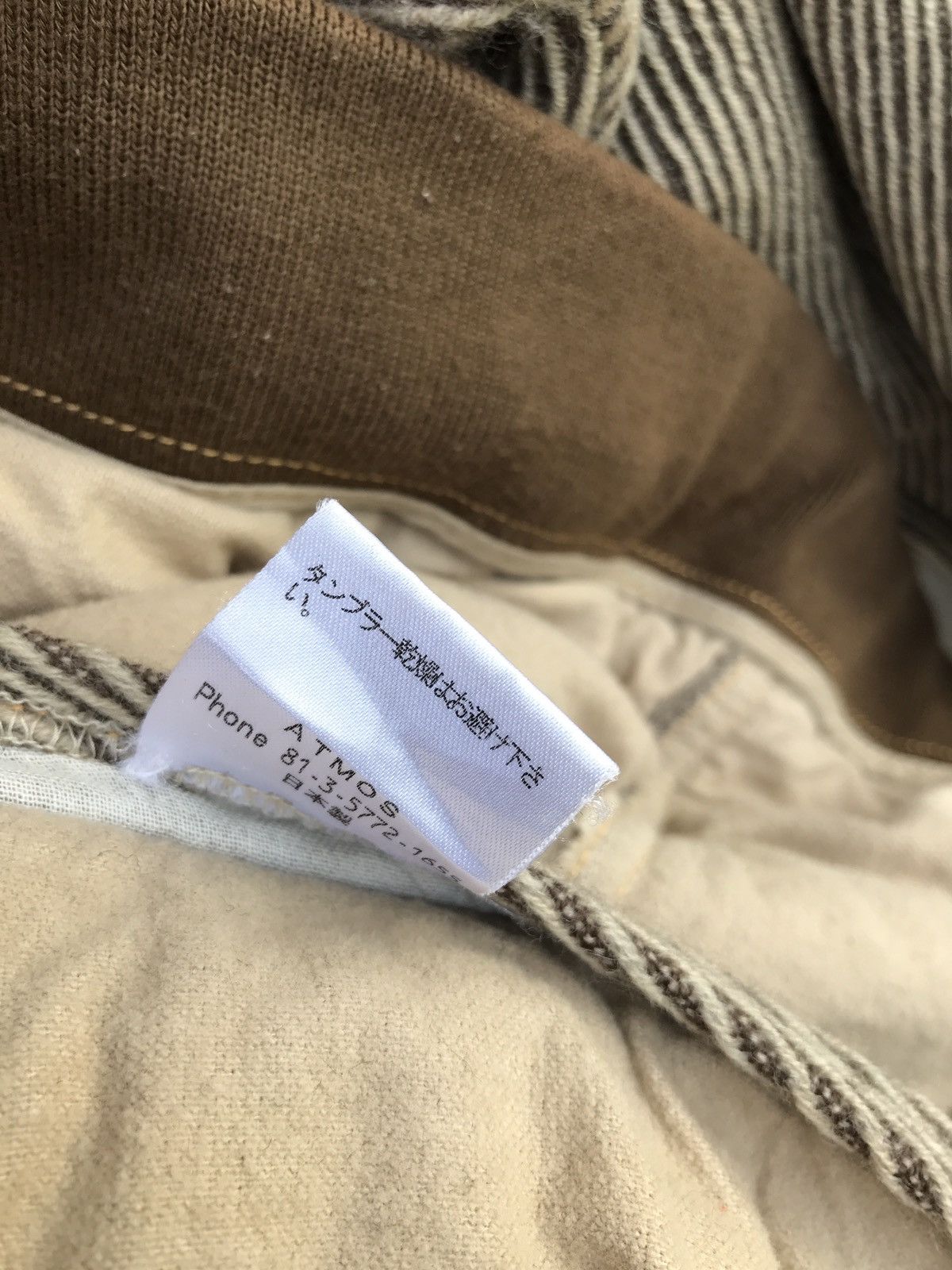atmos Atmos Wool Stripes Workers Zipper Jacket Size US S / EU 44-46 / 1 - 17 Thumbnail