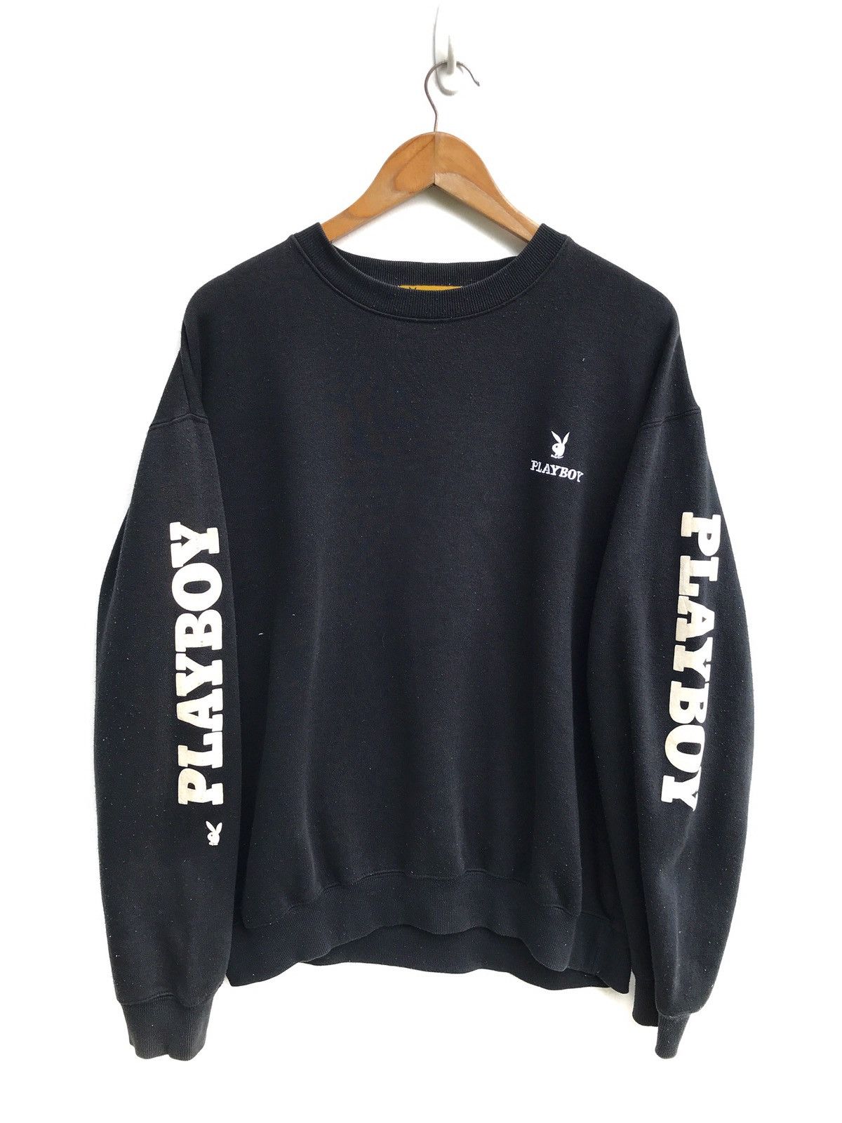 Playboy Vintage Playboy Big Bunny Iconic Logo Sweatshirt Size US L / EU 52-54 / 3 - 2 Thumbnail