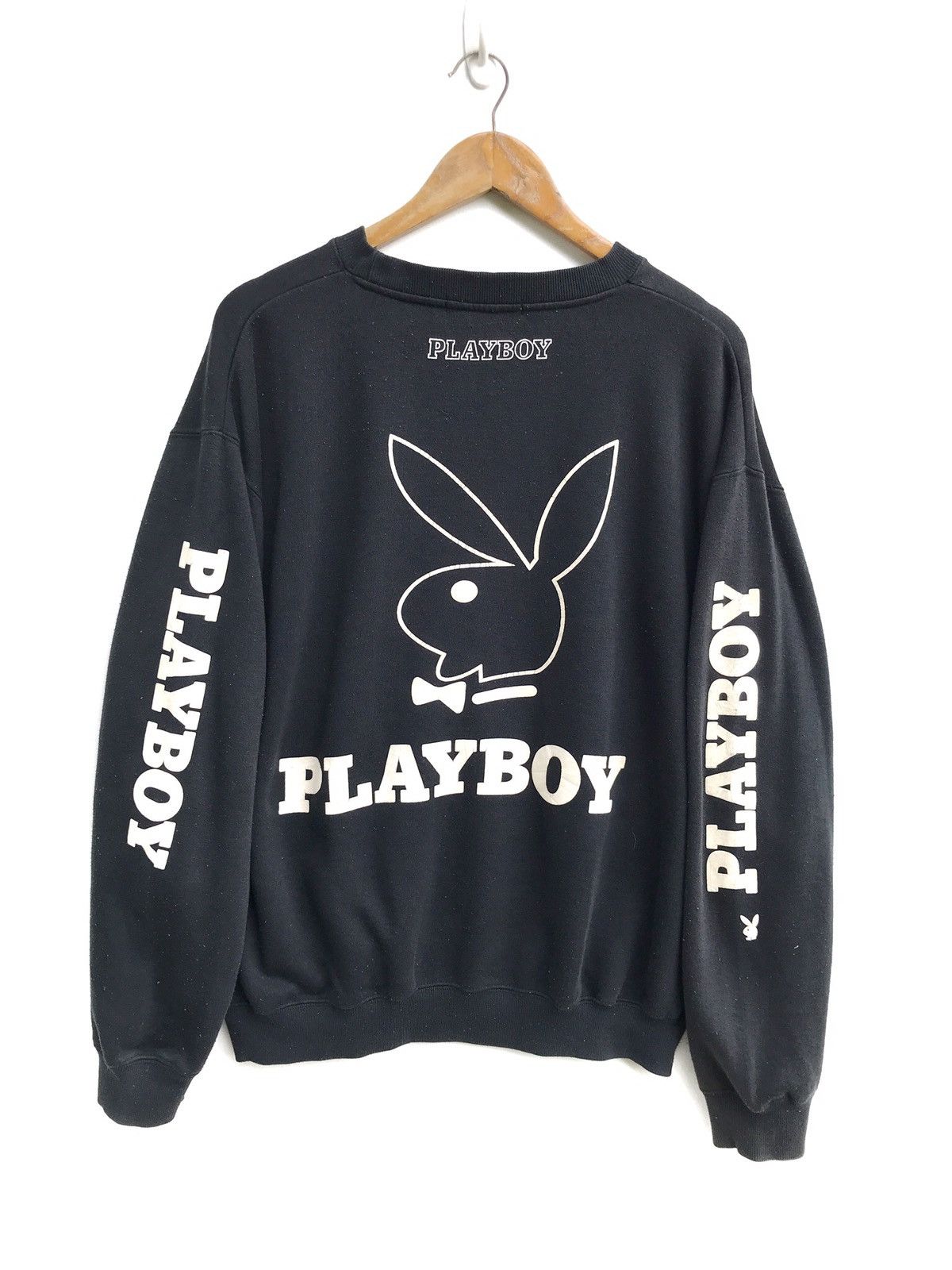 Playboy Vintage Playboy Big Bunny Iconic Logo Sweatshirt Size US L / EU 52-54 / 3 - 1 Thumbnail