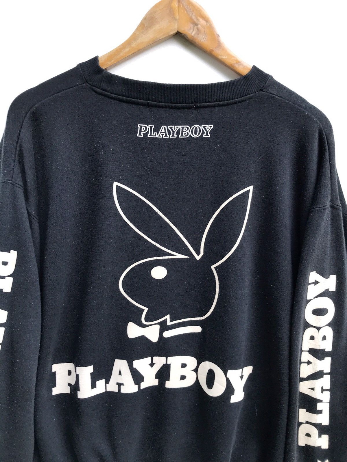 Playboy Vintage Playboy Big Bunny Iconic Logo Sweatshirt Size US L / EU 52-54 / 3 - 3 Thumbnail