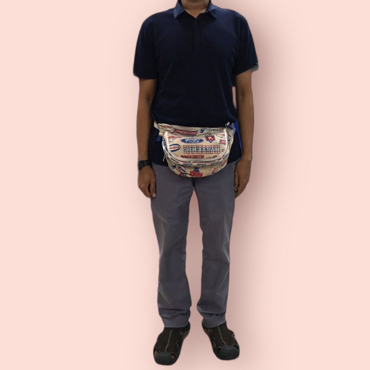Hysteric Glamour HYSTERIC GLAMOUR PACKABLE/CONVERTIBLE WAISTBAG / RUCKSACK Size ONE SIZE - 4 Thumbnail