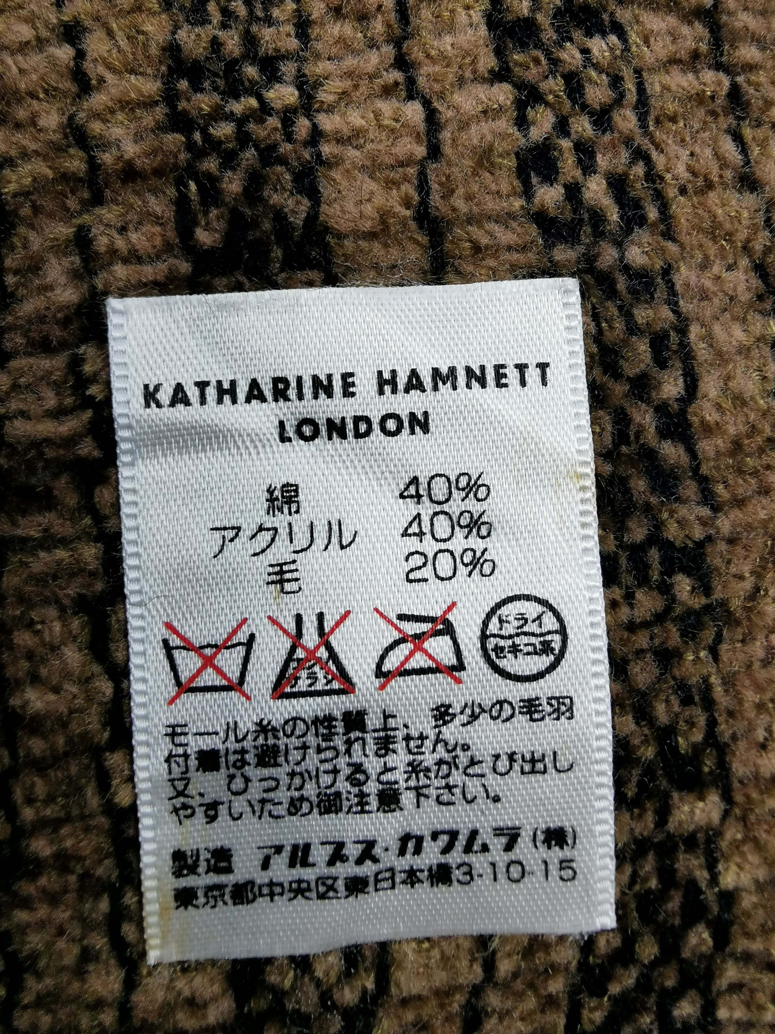 Katharine Hamnett London katharine hamnett scarf muffler Size ONE SIZE - 7 Thumbnail