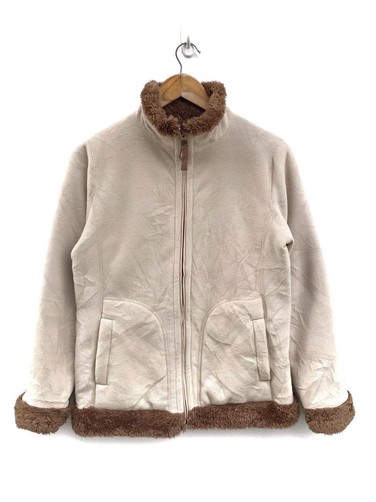 Uniqlo Uniqlo Fleece Reversible Jacket Size US S / EU 44-46 / 1 - 1 Thumbnail