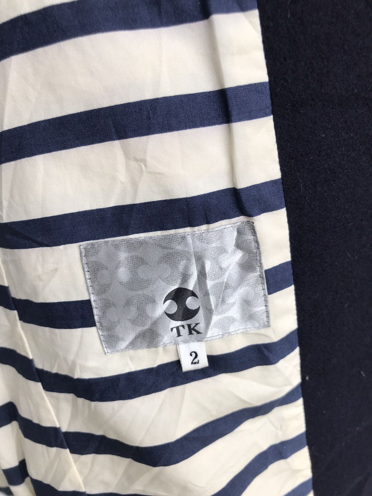 Japanese Brand × Takeo Kikuchi Japanese Brand Takeo Kikuchi Wool Heavy Coat Jacket Size US S / EU 44-46 / 1 - 6 Thumbnail