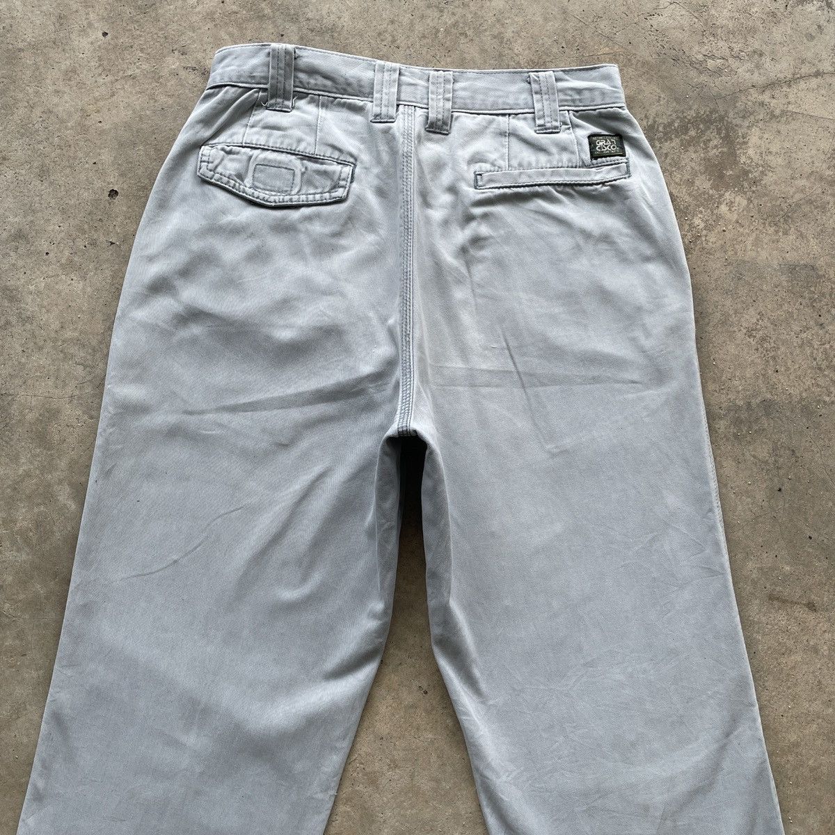 Vintage W27x27.5🔥 Vintage Grancisco Faded Trousers Casual Pants Size US 27 - 10 Thumbnail