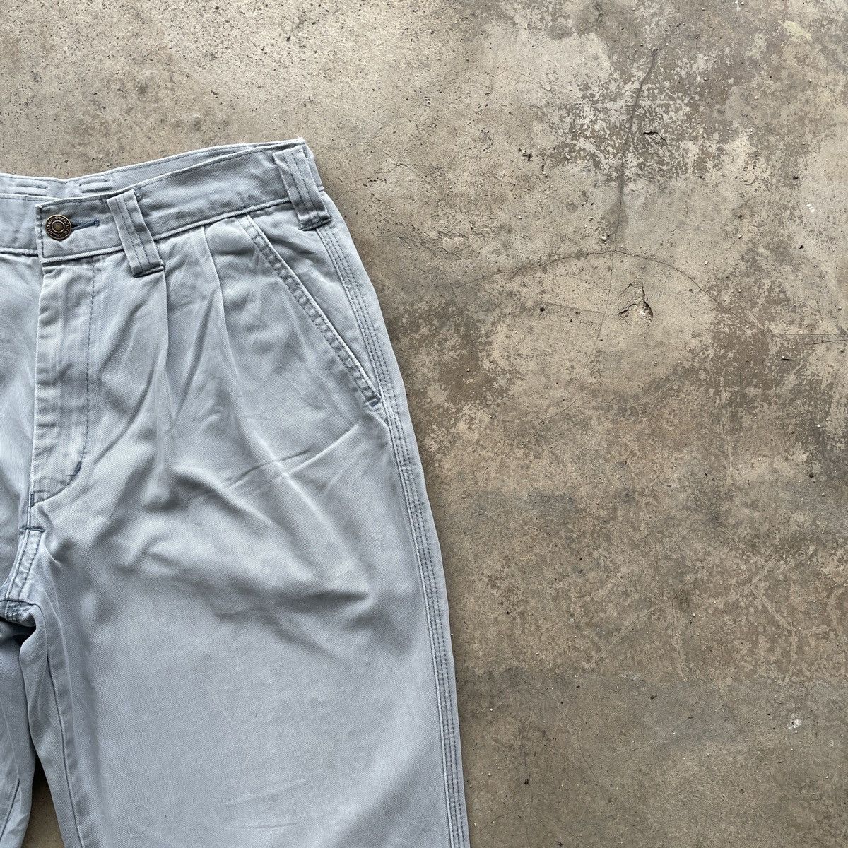 Vintage W27x27.5🔥 Vintage Grancisco Faded Trousers Casual Pants Size US 27 - 6 Thumbnail
