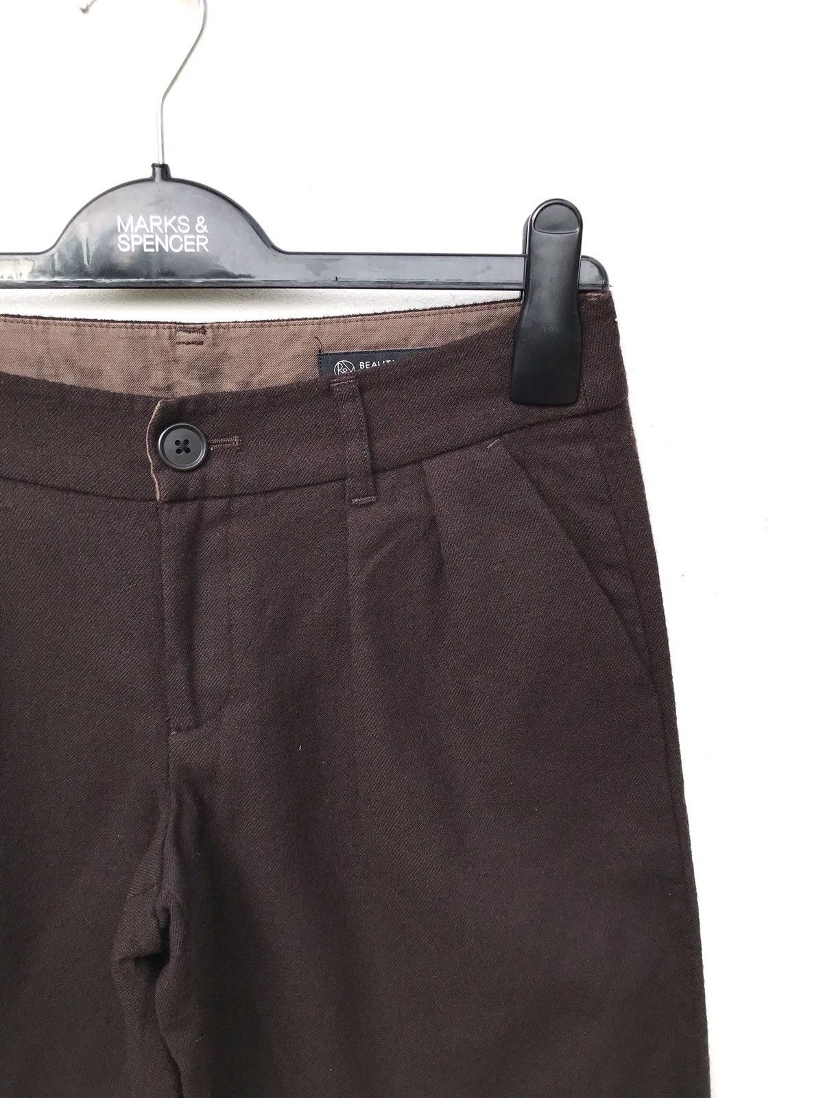 BEAUTY&YOUTH × United Arrows United Arrows x Beauty & Youth Wool Trousers Pants Size US 27 - 4 Thumbnail