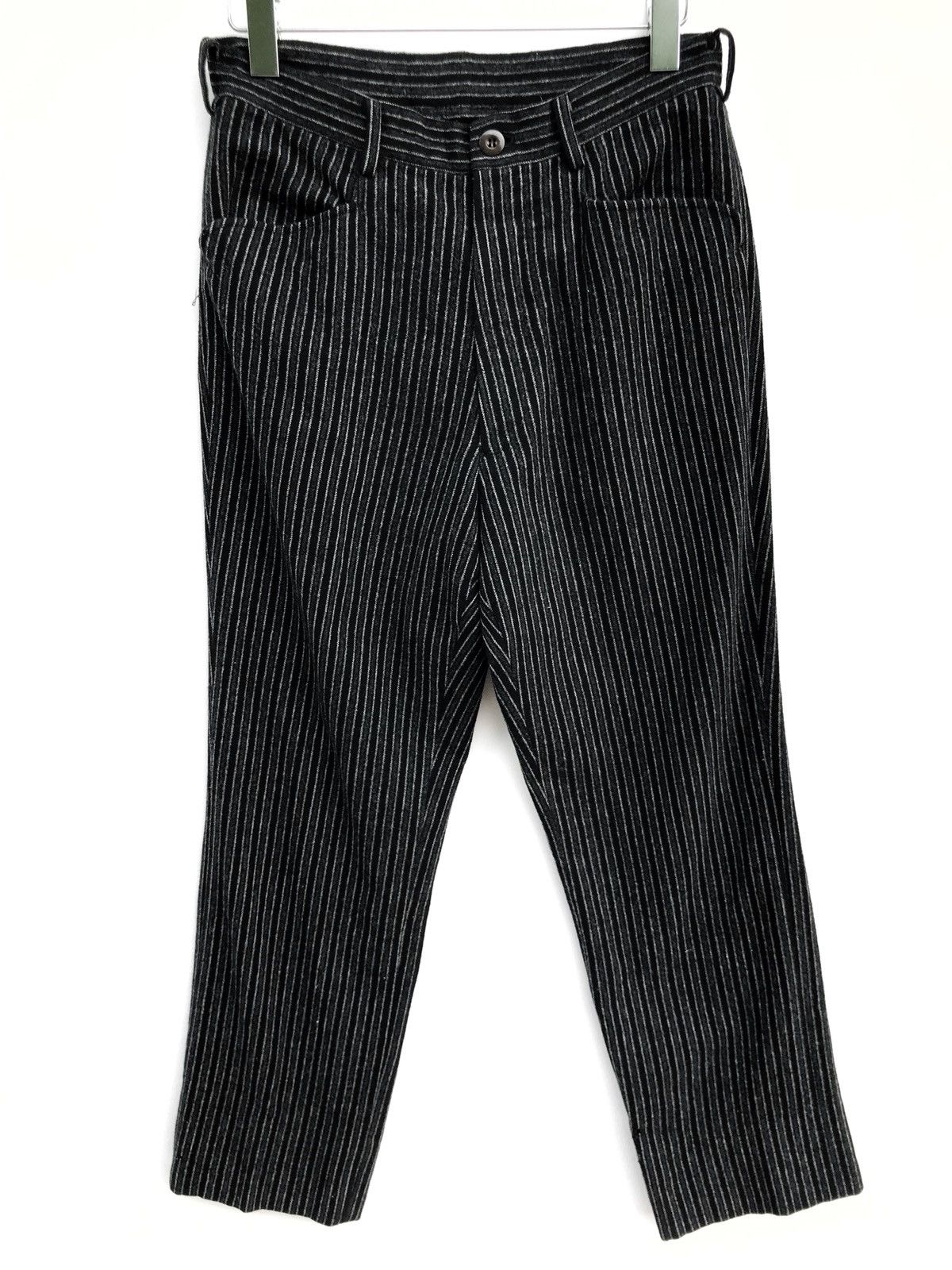 image of Equation Personnelle De Antiques Wool Retro in Blackred Stripe, Men's (Size 28)