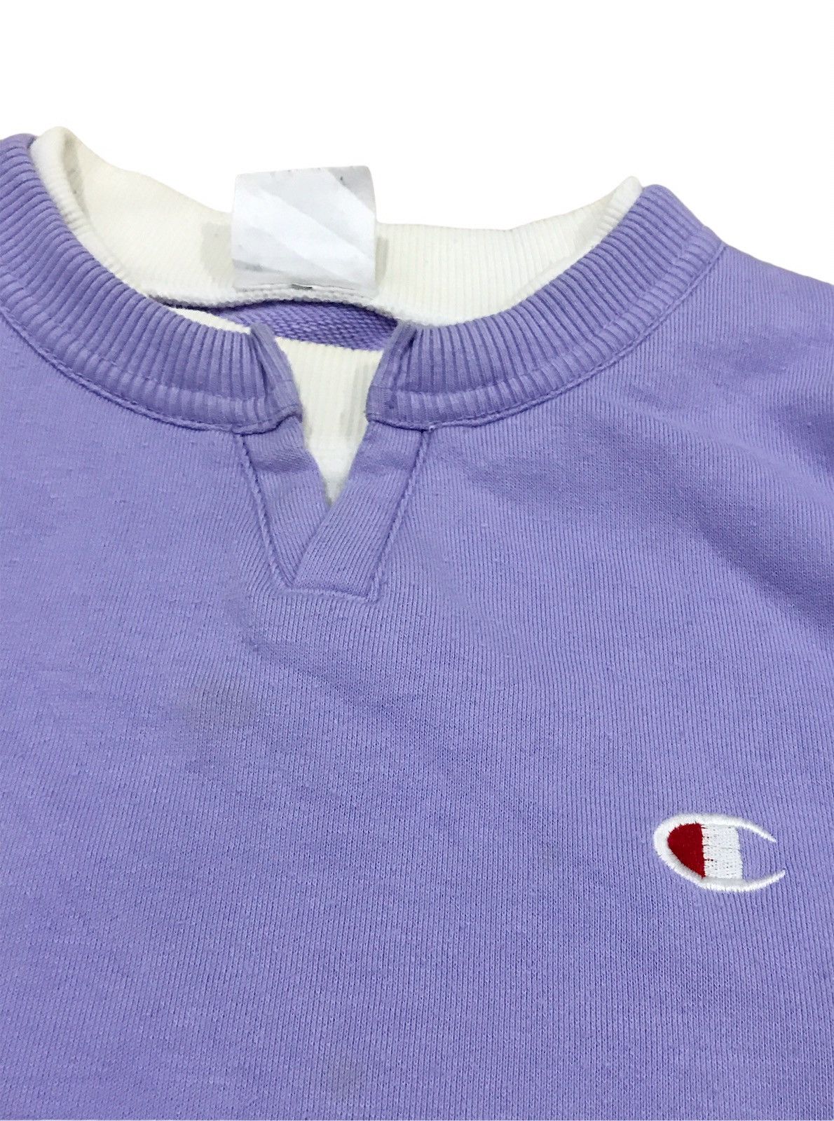 Champion Vintage Champion Light Purple Sweatshirt Kanye West Style Size US M / EU 48-50 / 2 - 3 Thumbnail