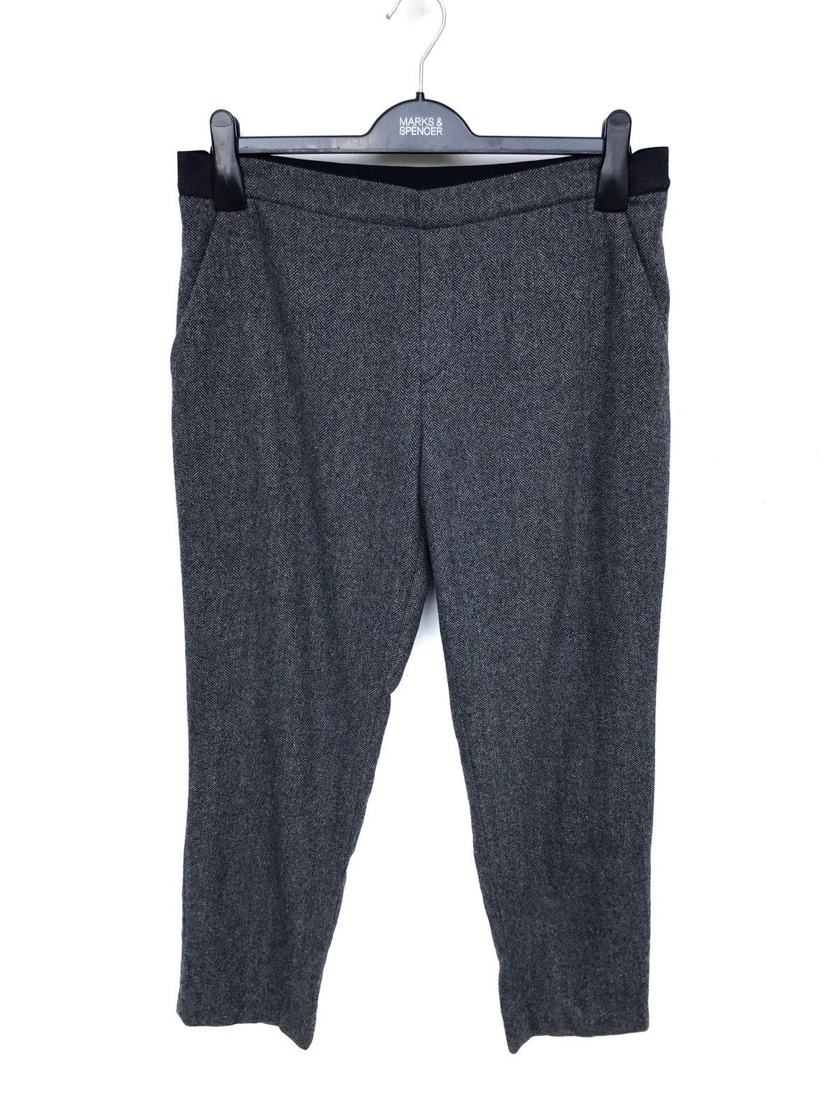 Uniqlo Uniqlo Wool Herringbone Cropped Pants Size US 32 / EU 48 - 1 Thumbnail