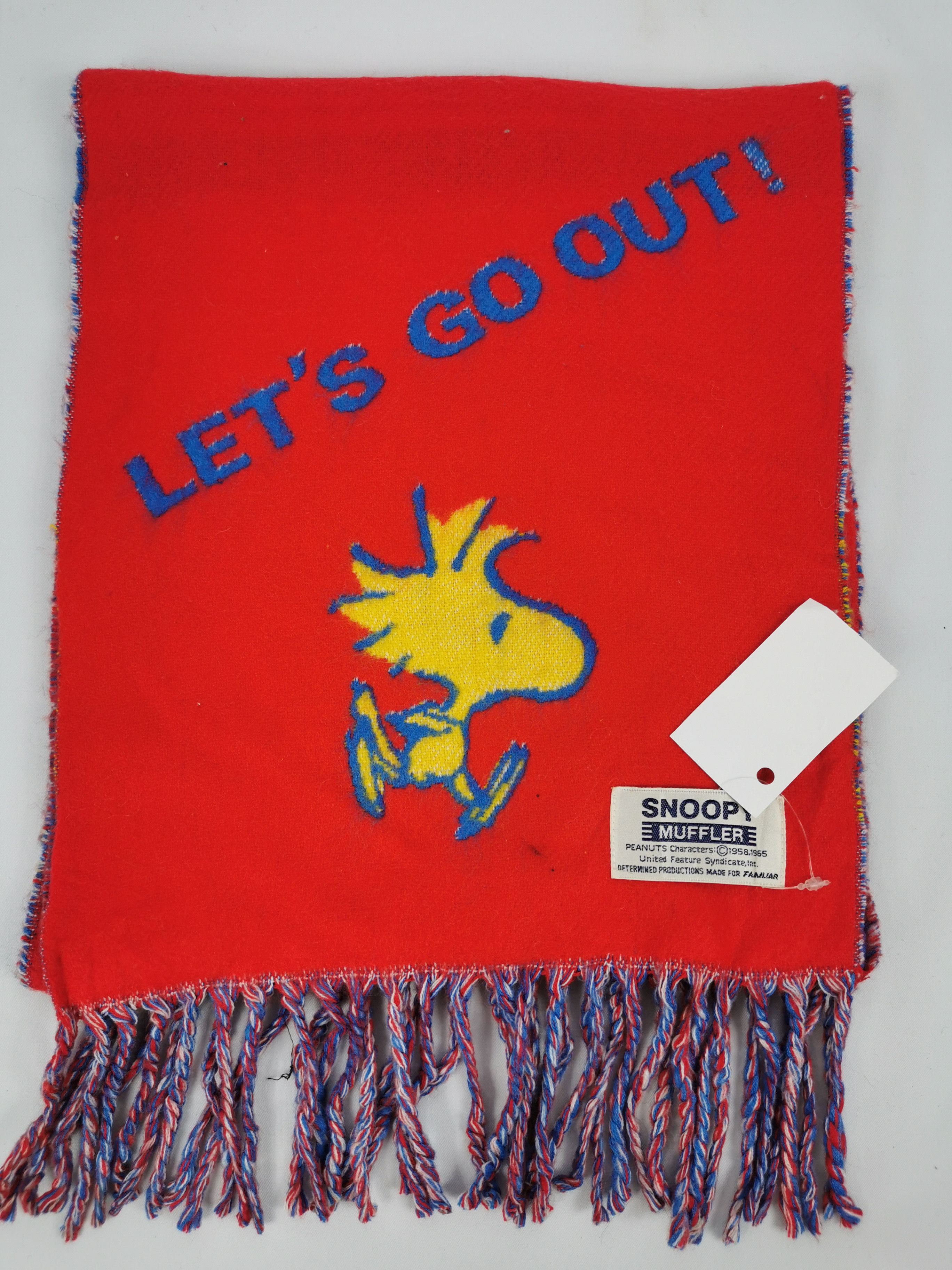 Vintage Snoopy scarf muffler Size ONE SIZE - 2 Thumbnail