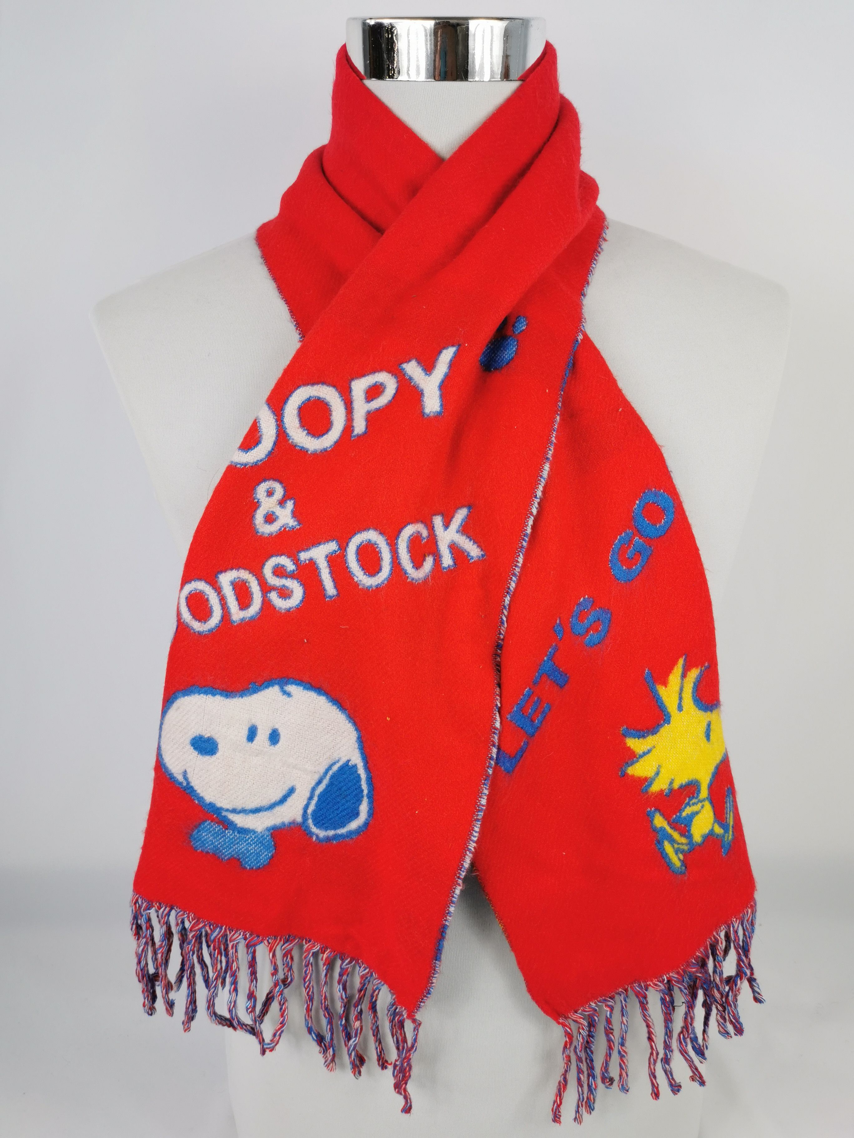 Vintage Snoopy scarf muffler Size ONE SIZE - 1 Thumbnail