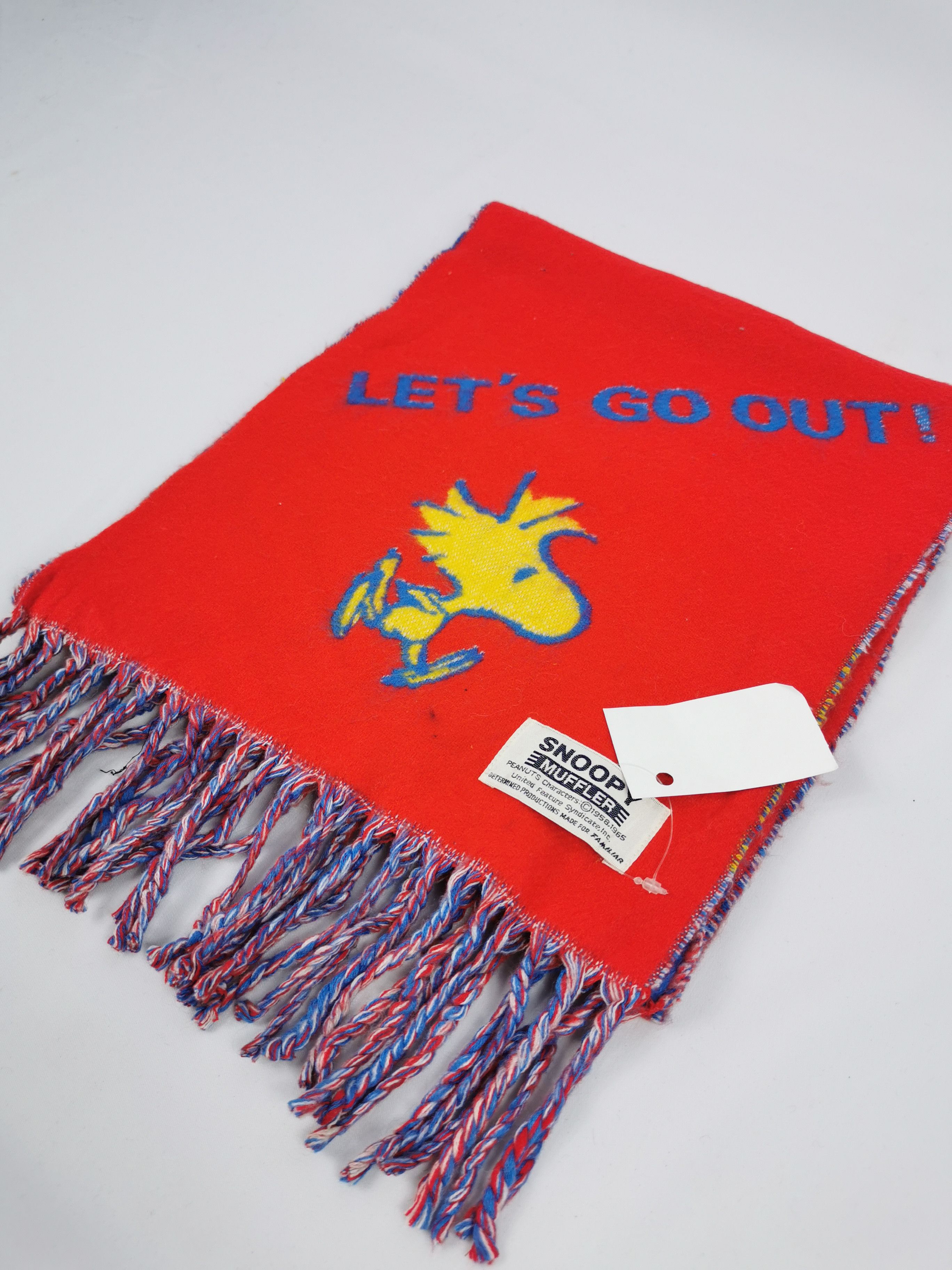 Vintage Snoopy scarf muffler Size ONE SIZE - 4 Thumbnail