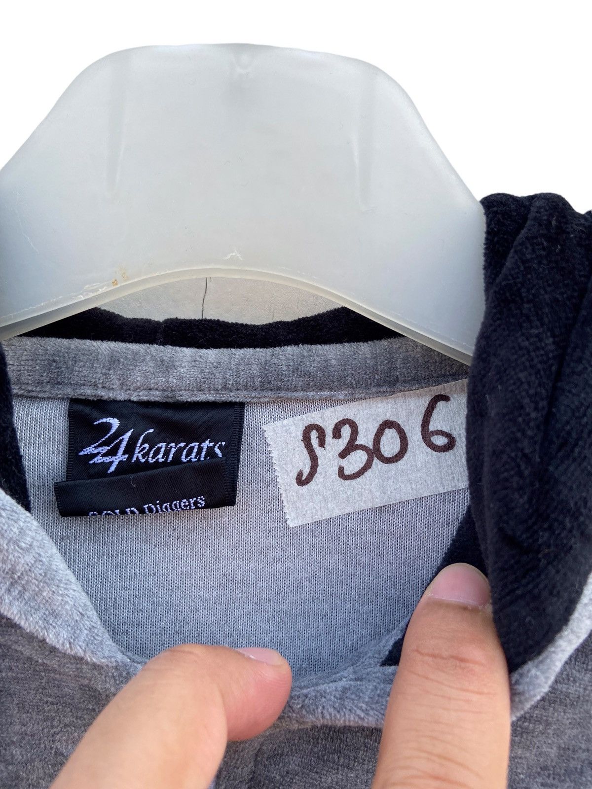 Japanese Brand 24 Karats Japanese Spellout Hoodie Size US S / EU 44-46 / 1 - 3 Thumbnail