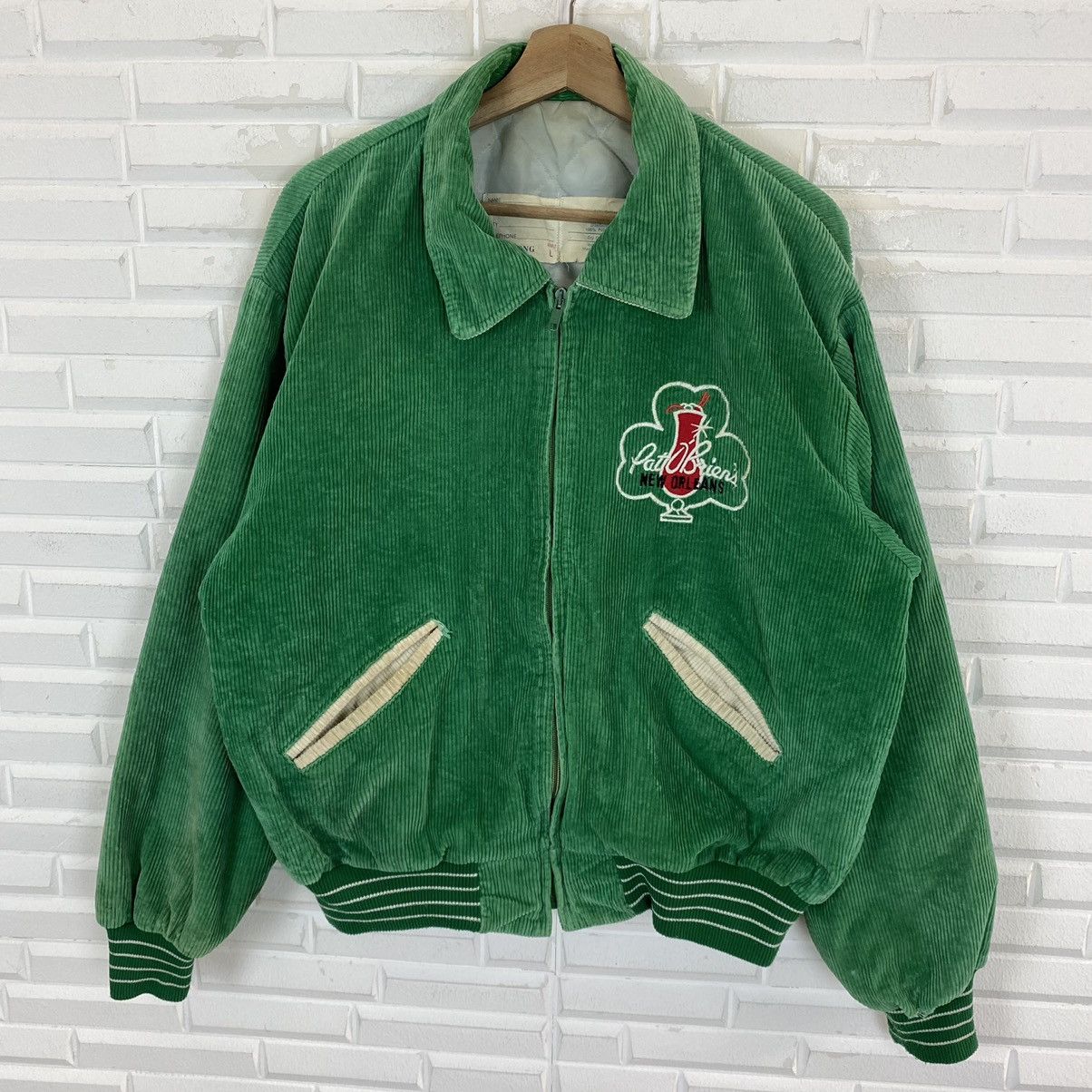 Vintage ✨Vintage Delong Corduroy Zipper Jacket Size US L / EU 52-54 / 3 - 4 Thumbnail