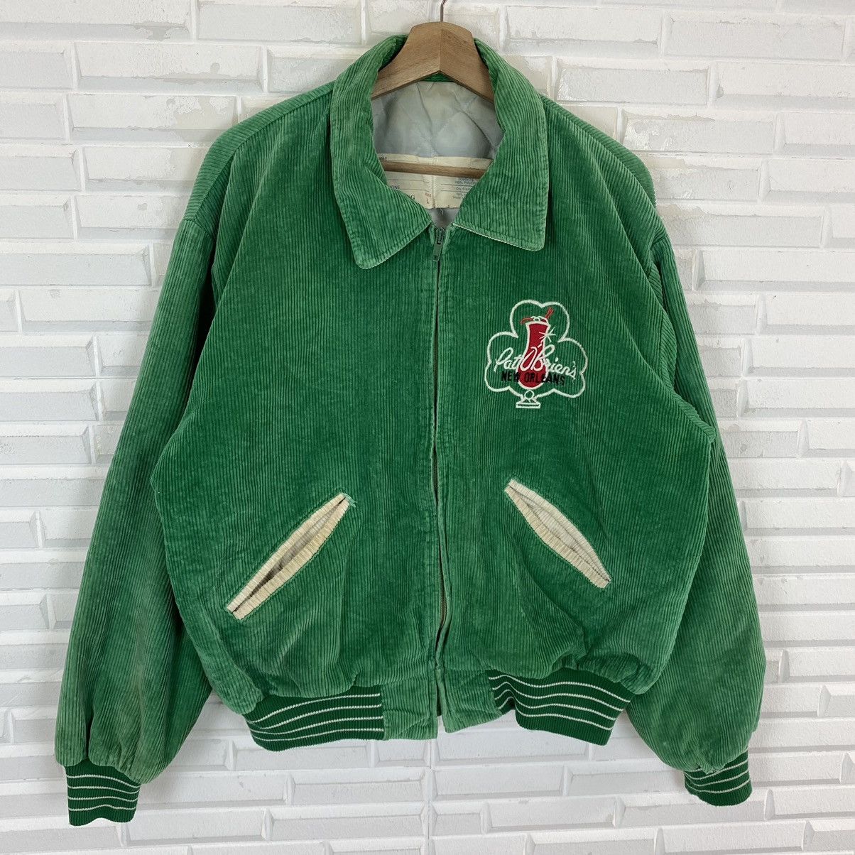 Vintage ✨Vintage Delong Corduroy Zipper Jacket Size US L / EU 52-54 / 3 - 3 Thumbnail