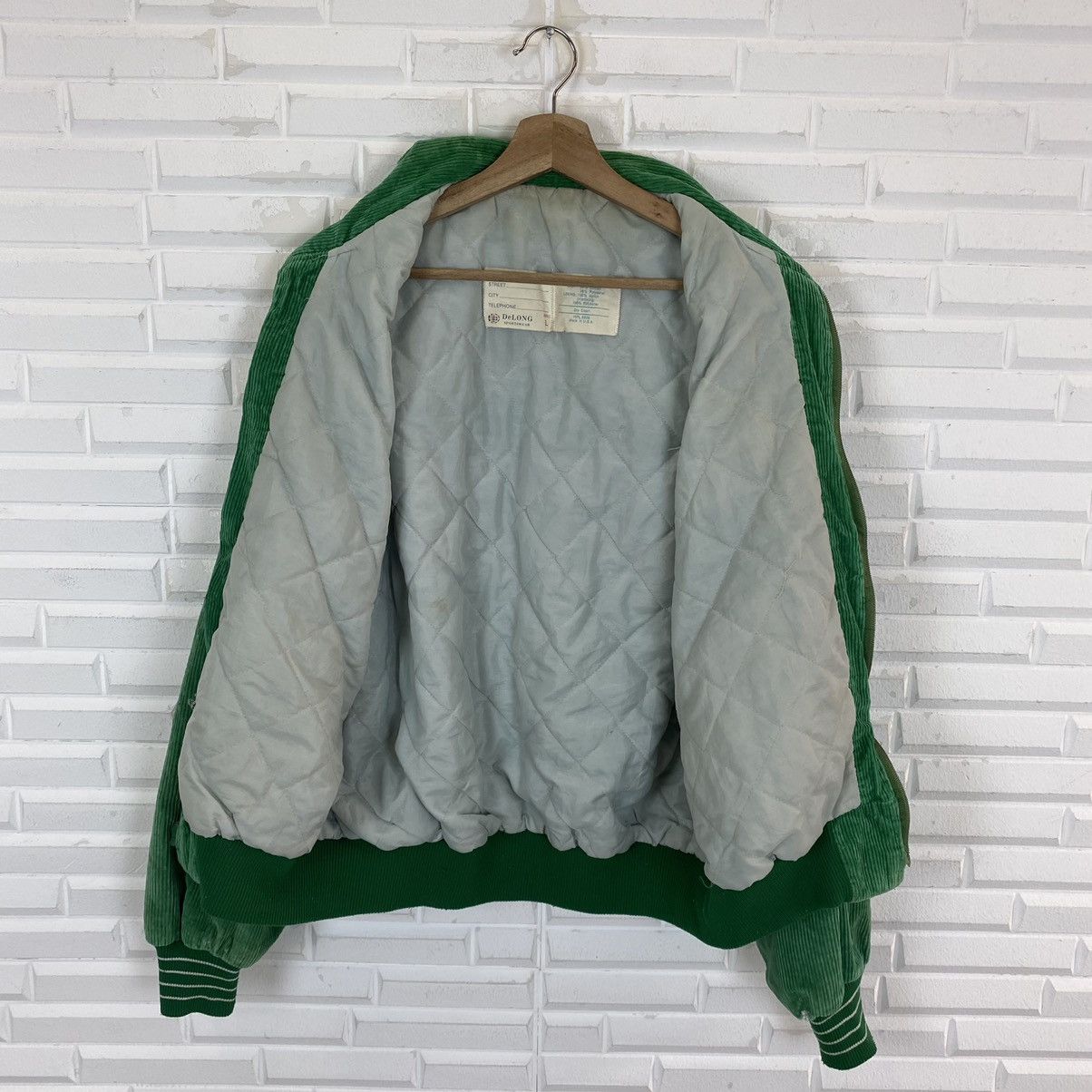 Vintage ✨Vintage Delong Corduroy Zipper Jacket Size US L / EU 52-54 / 3 - 10 Thumbnail