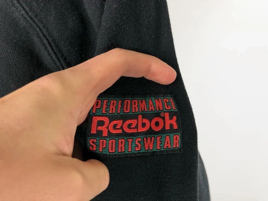 Reebok Mens Sweater Reebok Big Logo Zip Jumper Vintage Size US M / EU 48-50 / 2 - 3 Thumbnail