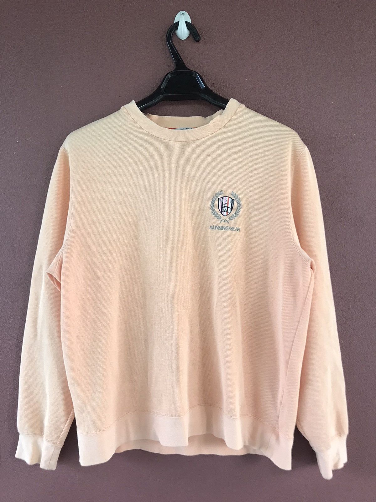 Japanese Brand MUNSINGWEAR LADIES sweatshirt size L Size ONE SIZE - 1 Thumbnail