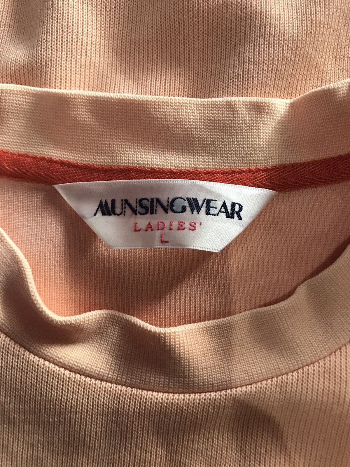 Japanese Brand MUNSINGWEAR LADIES sweatshirt size L Size ONE SIZE - 3 Thumbnail