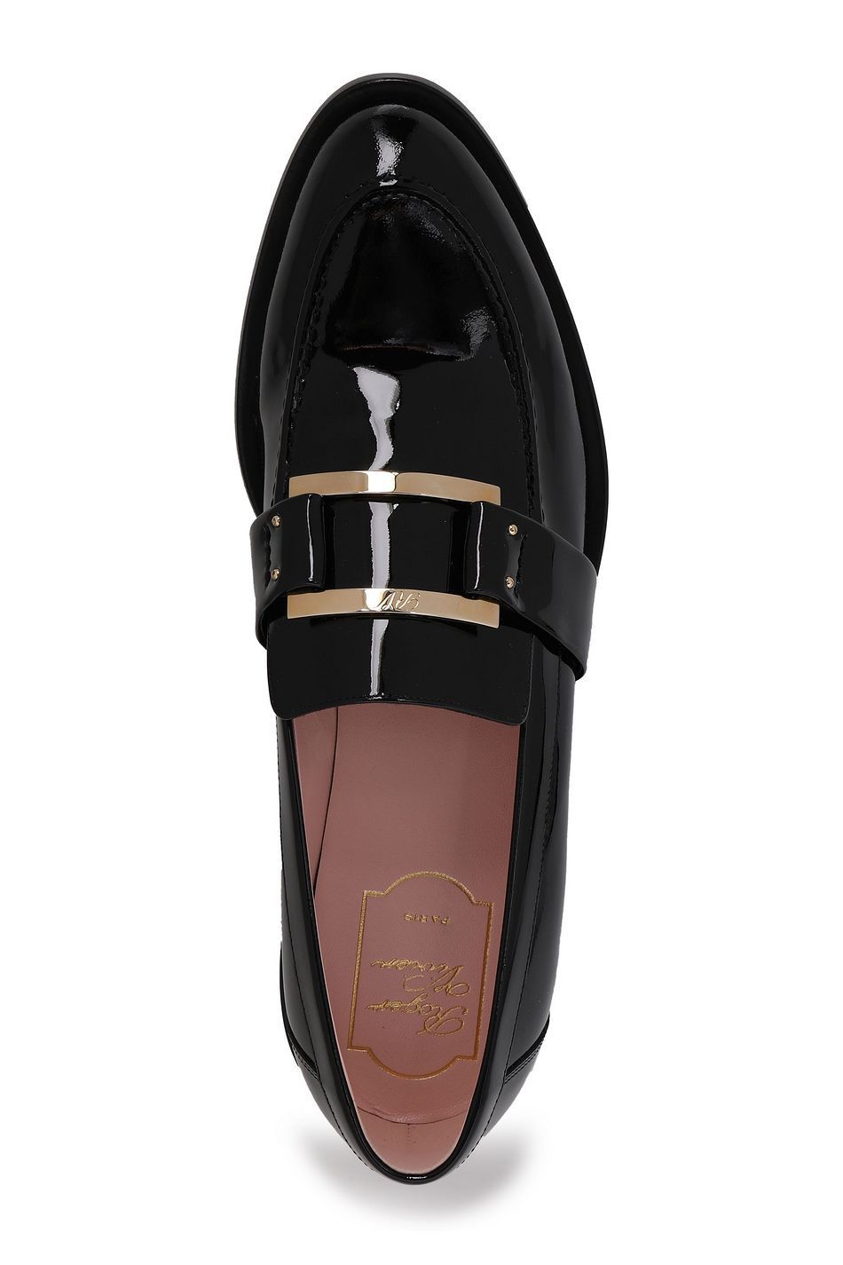 Roger Vivier Roger Vivier Buckle Embellished Patent Leather Loafer Size US 7.5 / IT 37.5 - 3 Thumbnail