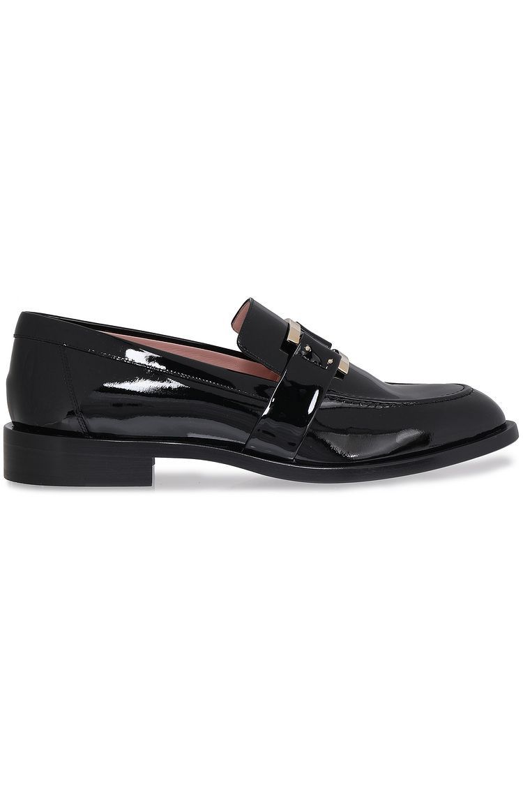 Roger Vivier Roger Vivier Buckle Embellished Patent Leather Loafer Size US 7.5 / IT 37.5 - 4 Thumbnail