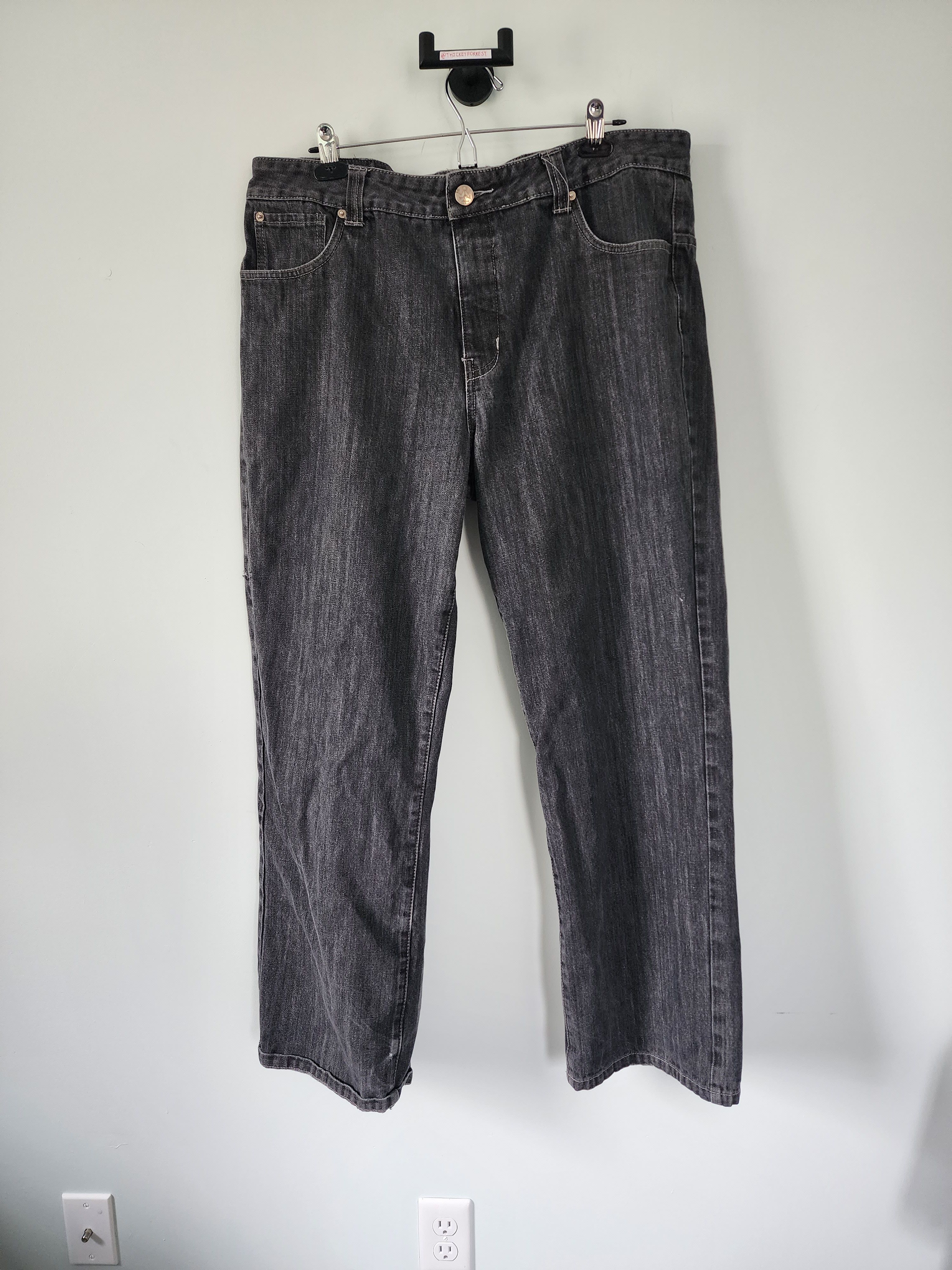 JNCO Vintage Y2K Oversized Denim Jeans PNB Nation Graffiti Size US 38 / EU 54 - 6 Thumbnail