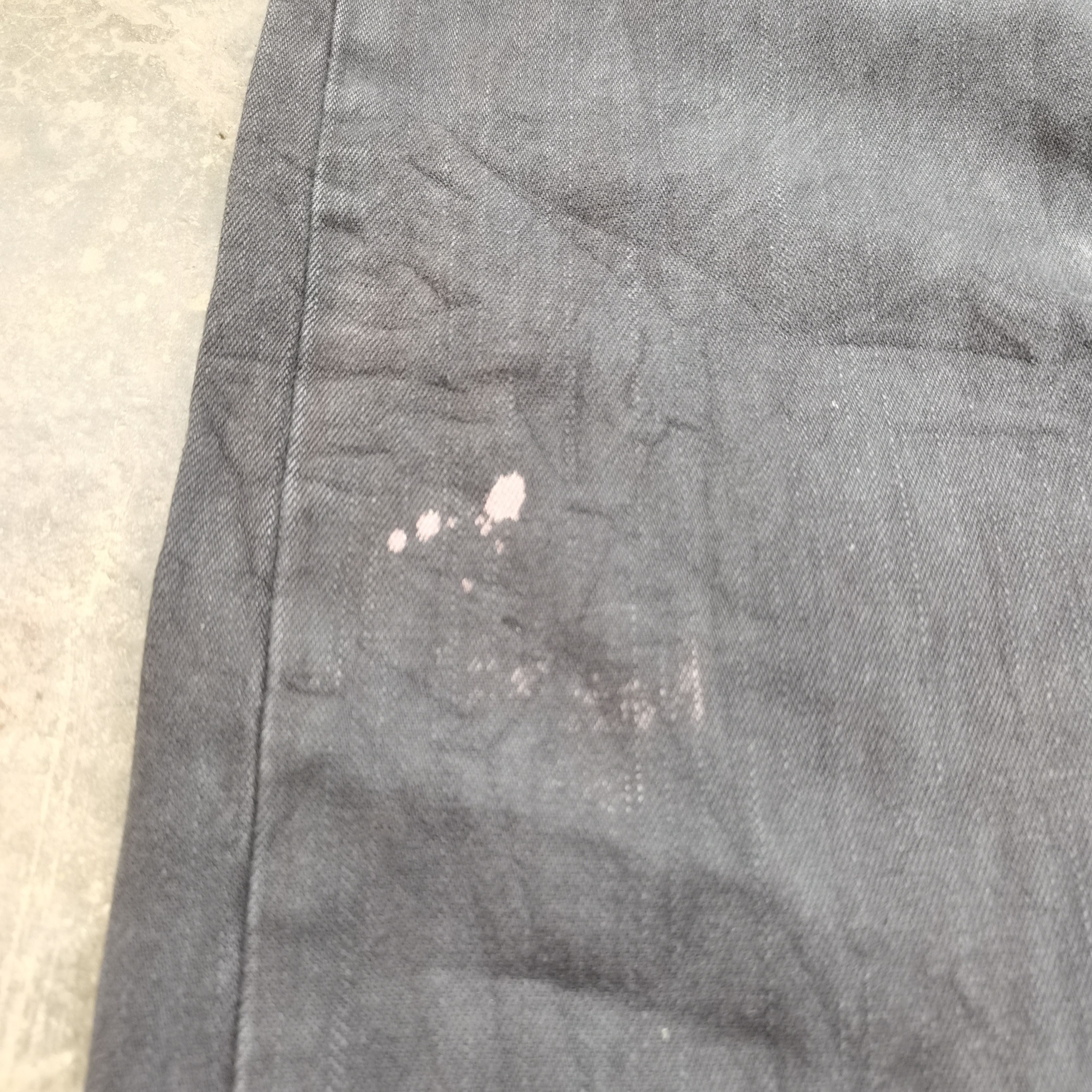 Nautica × Vintage Vintage NAUTICA Black Faded Distress Denim Pants Size US 32 / EU 48 - 4 Thumbnail