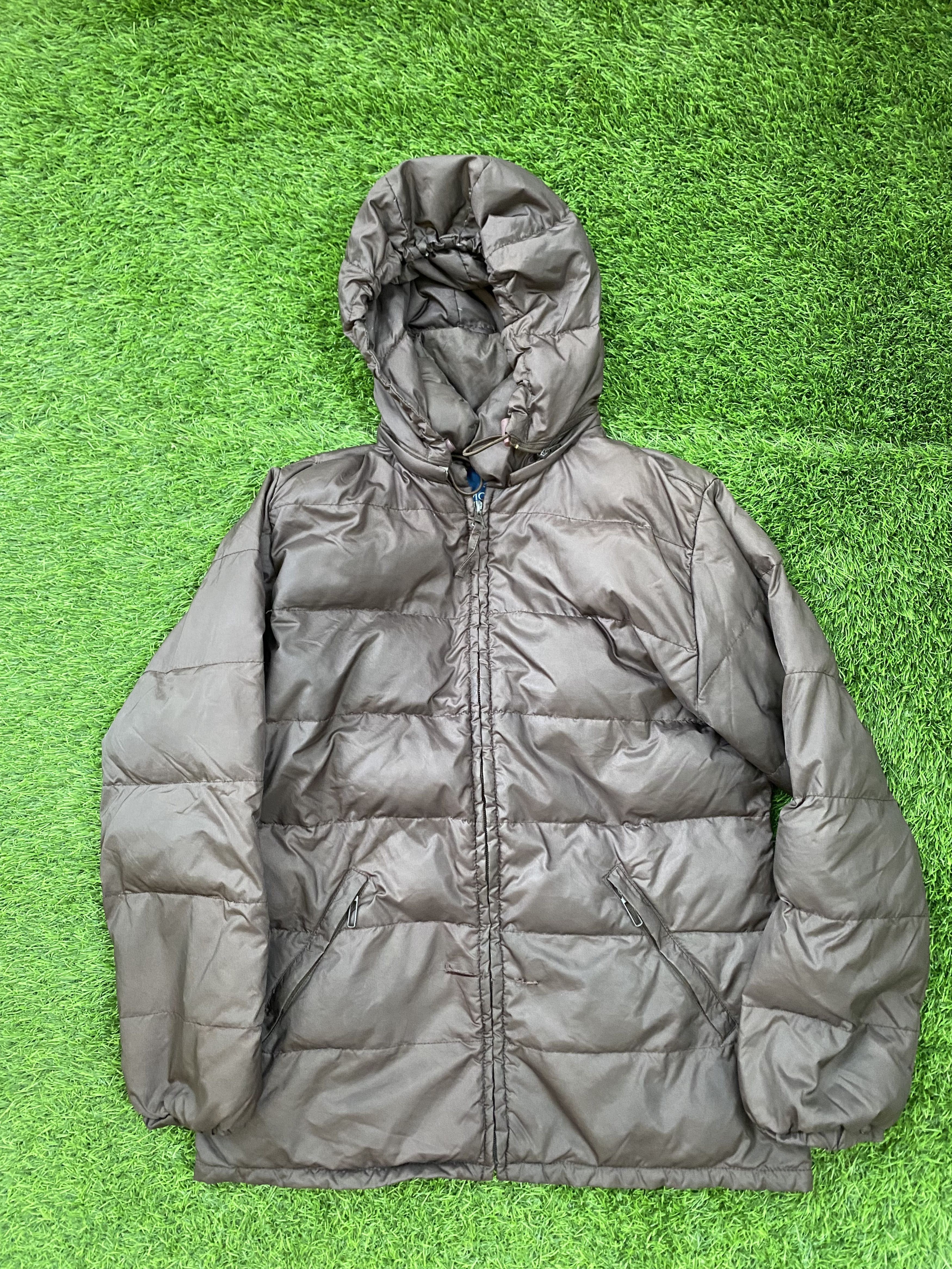 Moncler × Moncler Grenoble × Vintage Vintage 90s Moncler Grenoble Puffer Brown Jacket Size US M / EU 48-50 / 2 - 2 Thumbnail