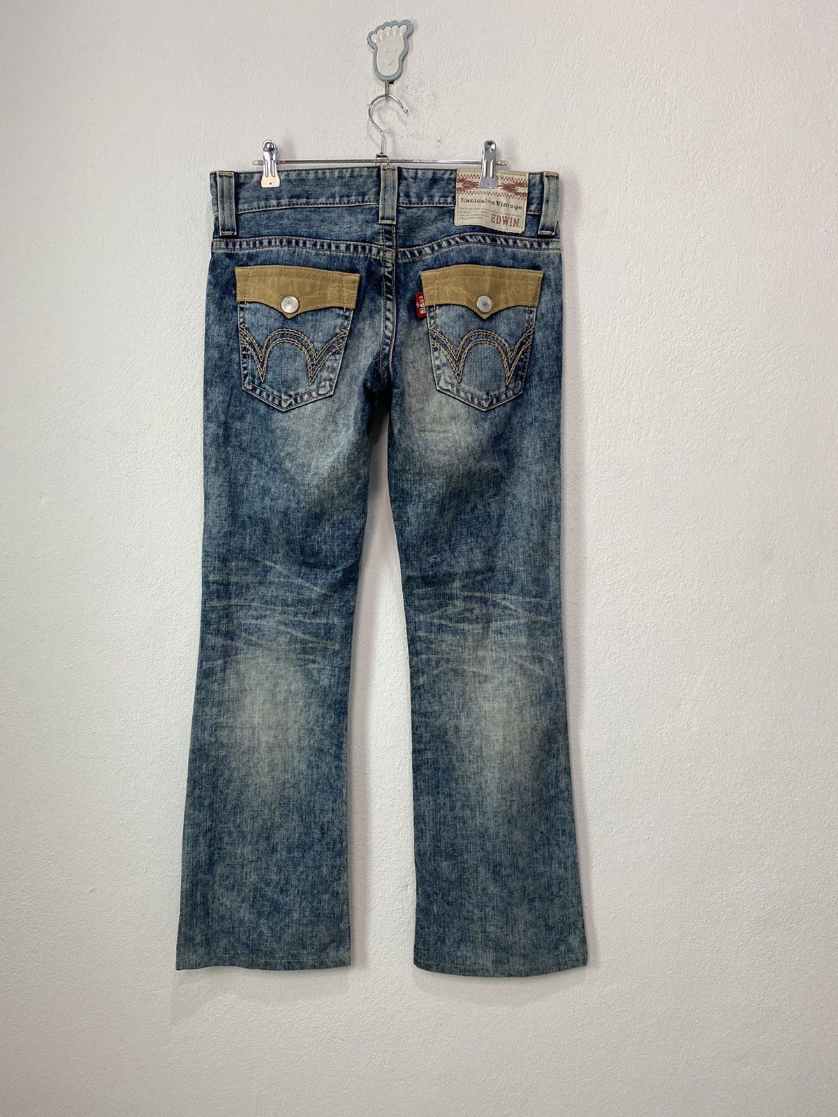 Edwin SUPER FLARE DENIM EDWINEXCLUSIVE VINTAGE BELL BOTTOM Size US 33 - 2 Thumbnail